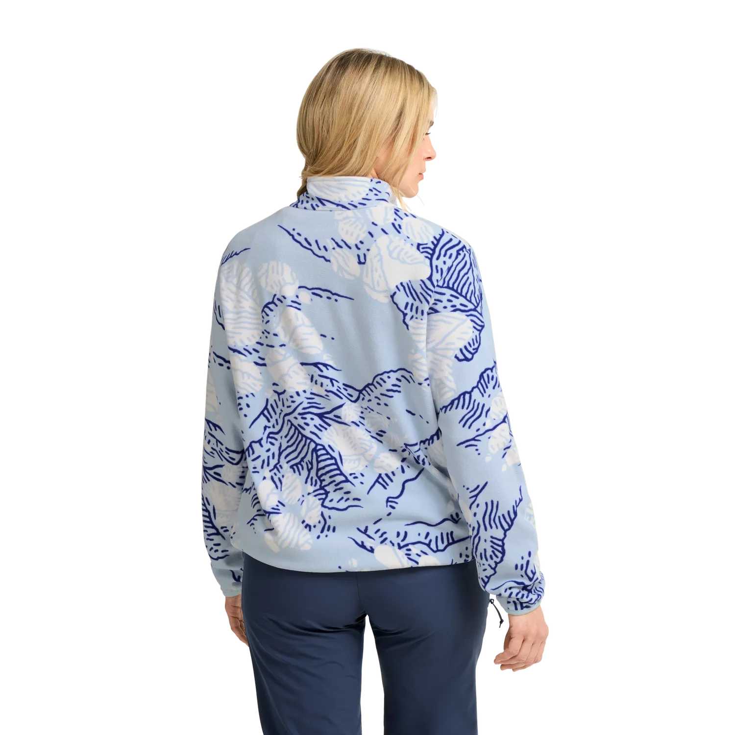 Jack Wolfskin Paw Era 100 Print HZ W polaire femme zippée