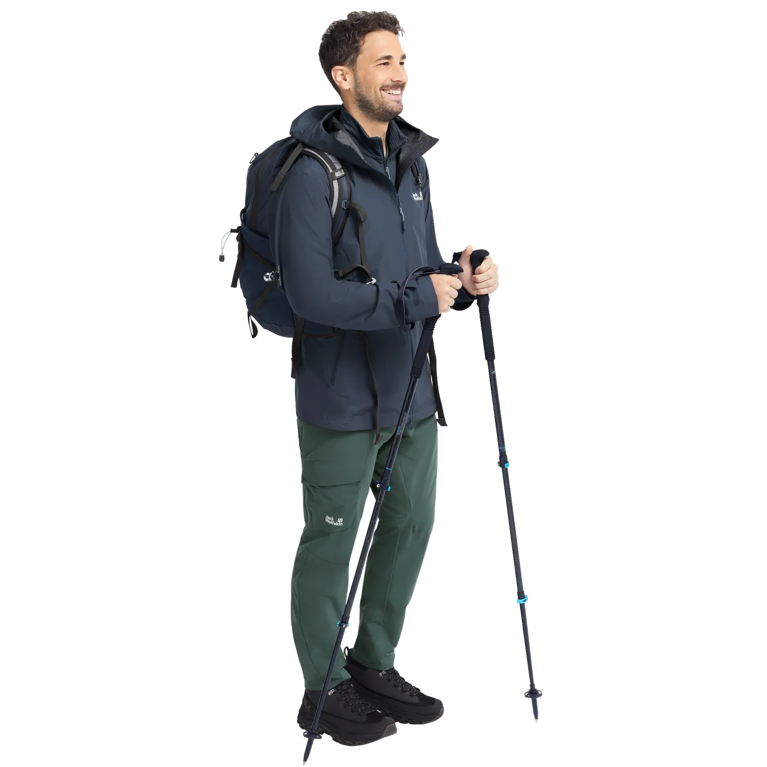 Jack Wolfskin Litestride 3in1 Jkt M veste pluie homme 3-en-1