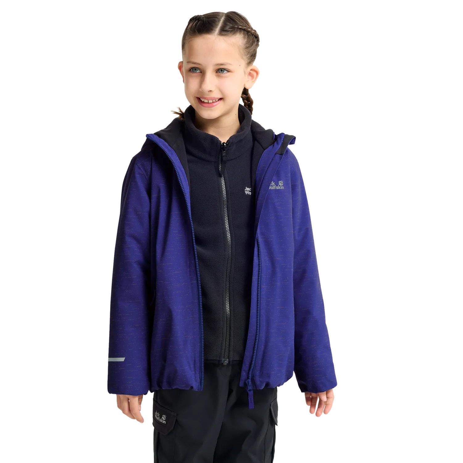 Jack Wolfskin Go Glow veste hiver enfant imperméable
