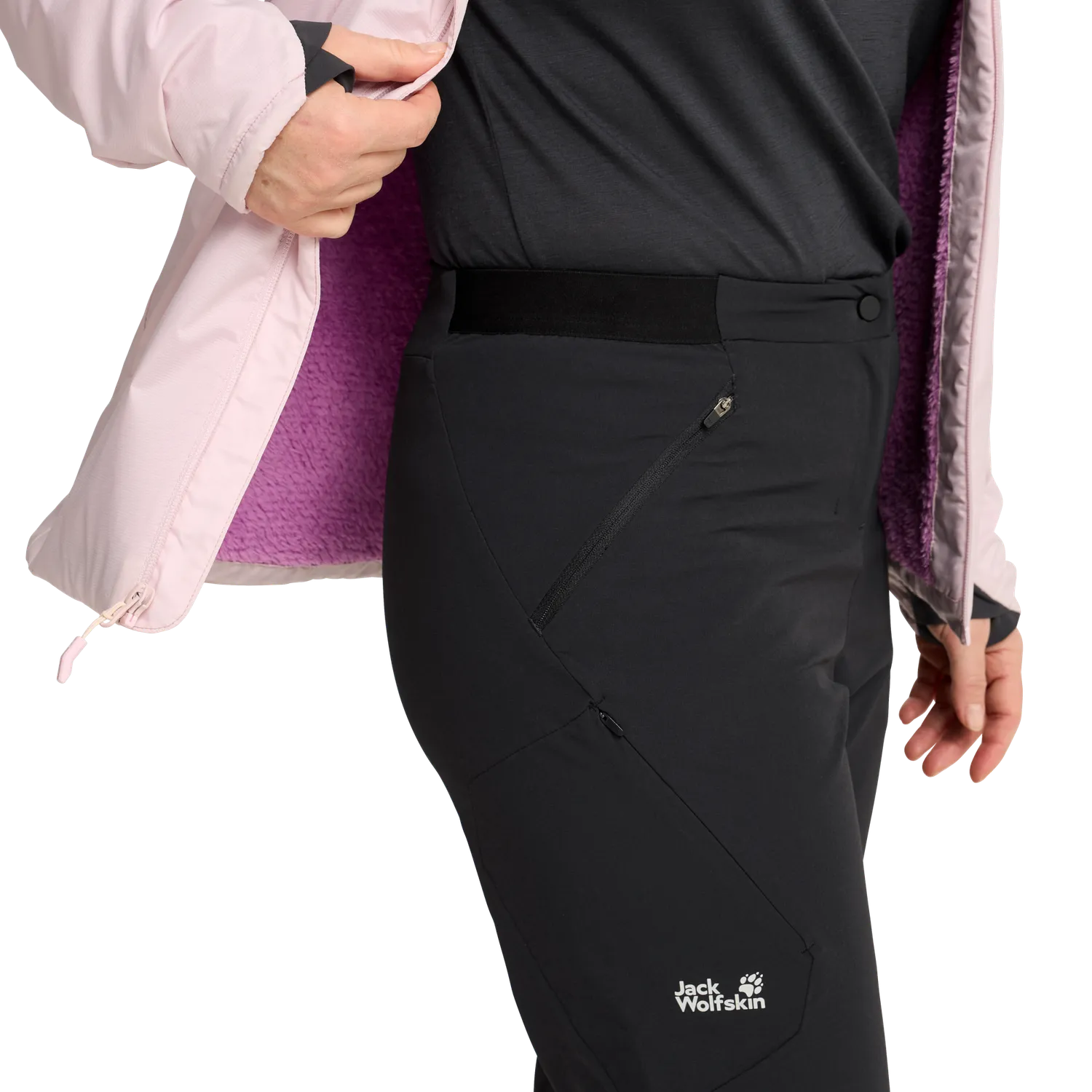 Jack Wolfskin Activate Flex Pants W pantalon femme coupe droite