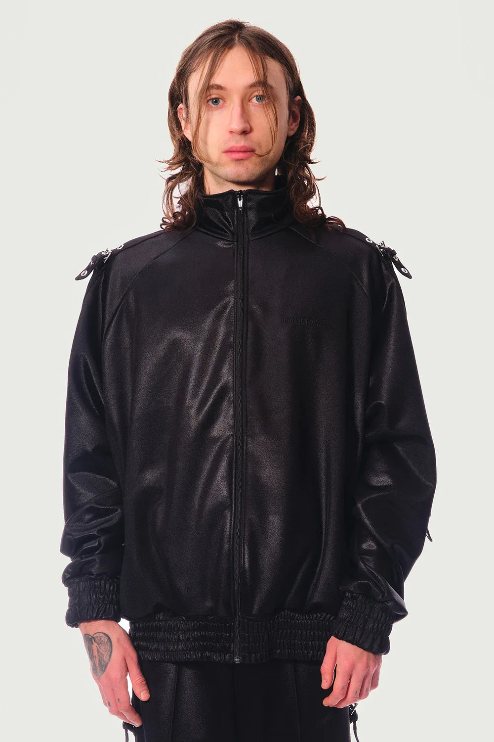 Jeanne Friot Tracksuit Jacket veste survêtement noire XL