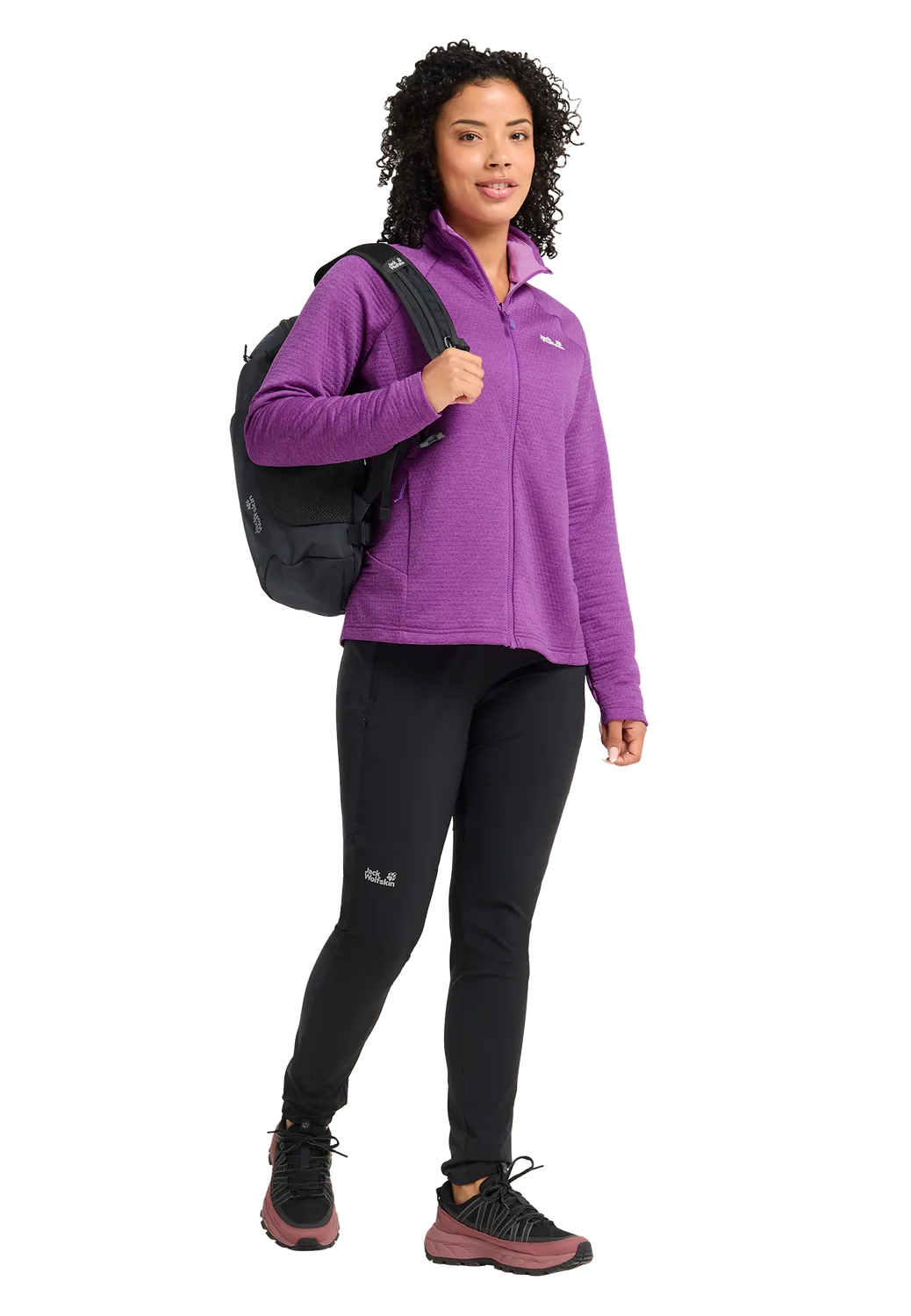 Jack Wolfskin Anytrail FZ W veste polaire femme 3-en-1