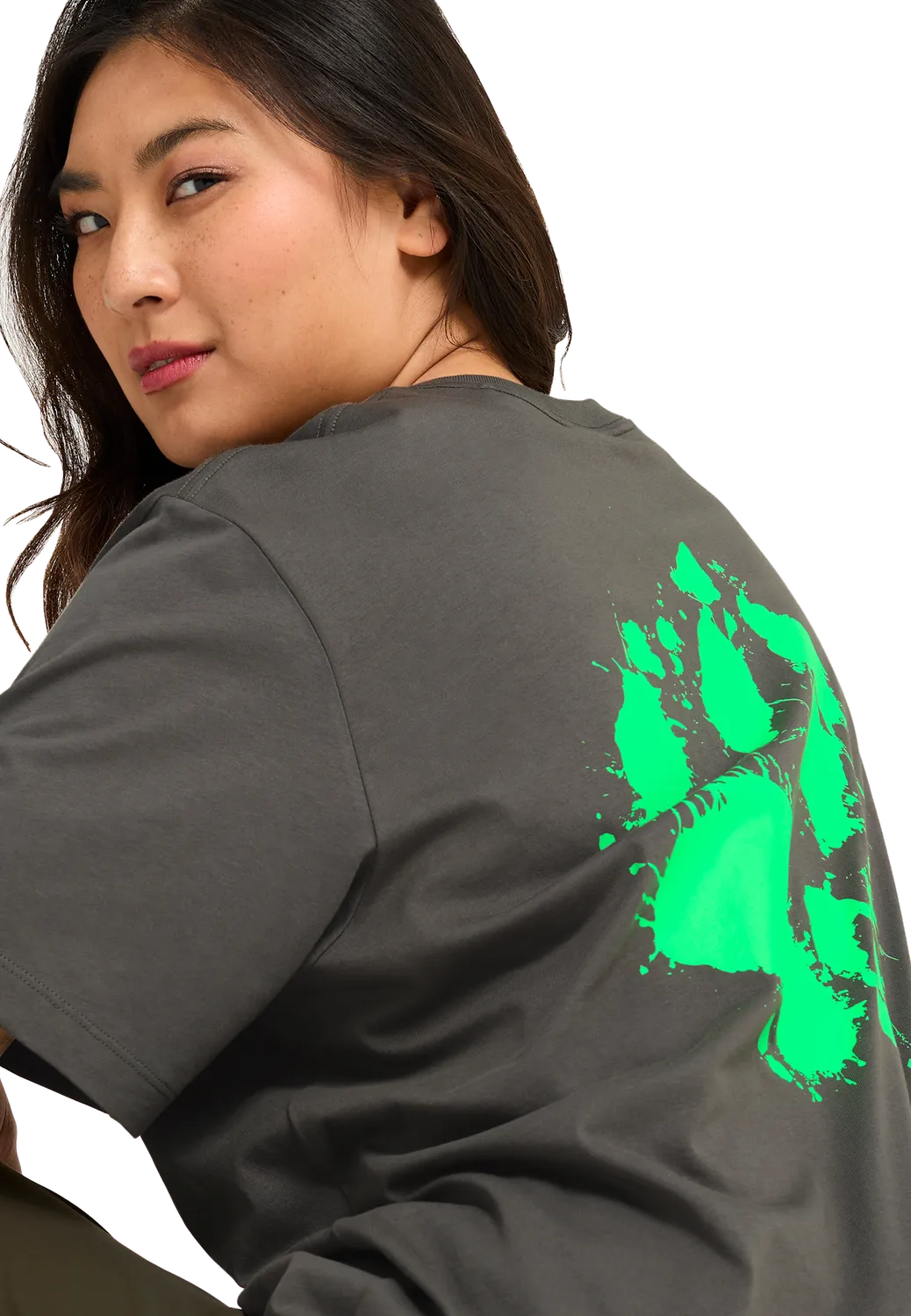 Jack Wolfskin Live Wild T T-shirt unisexe patte