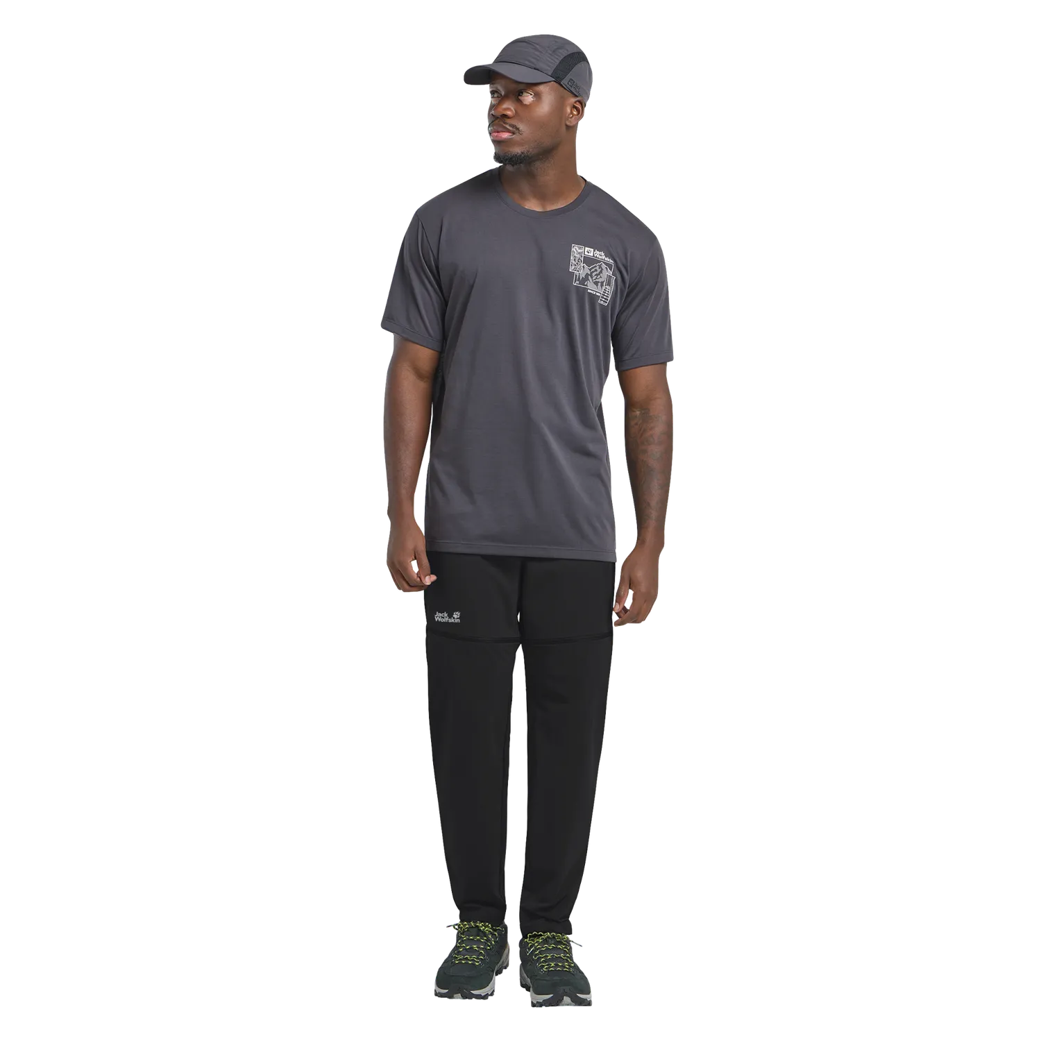 Jack Wolfskin Hikeout Zip Away Pants M pantalon randonnée zippé
