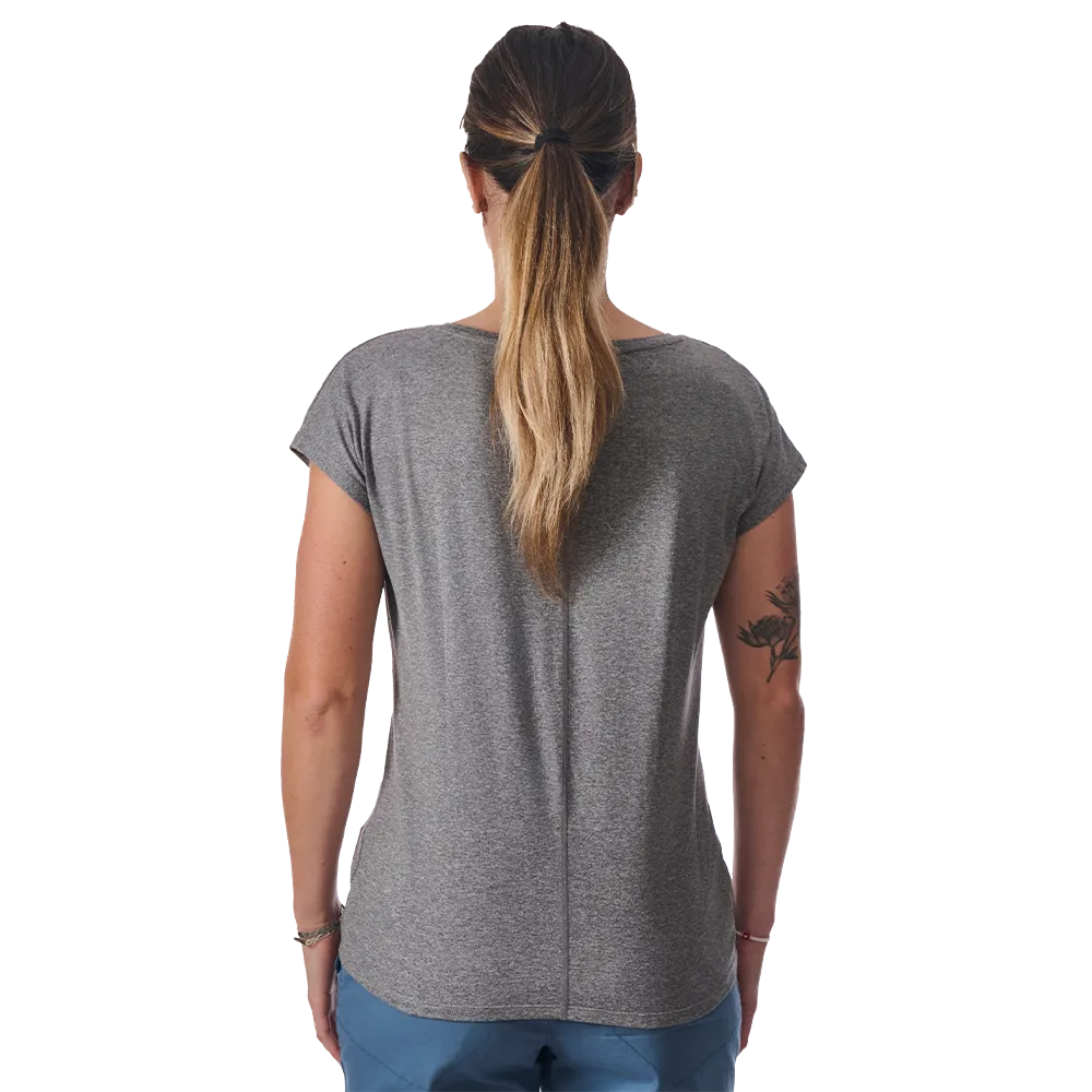 Lhotse Selena ardoise t-shirt femme respirant