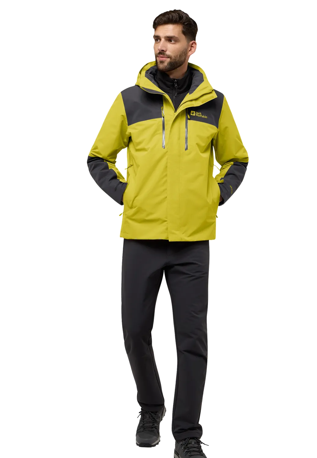 Jack Wolfskin Jasper 3in1 veste homme imperméable