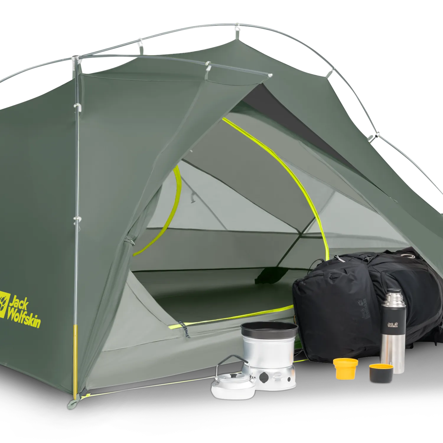 Jack Wolfskin Stratos Lite III tente 3 places ultra-légère