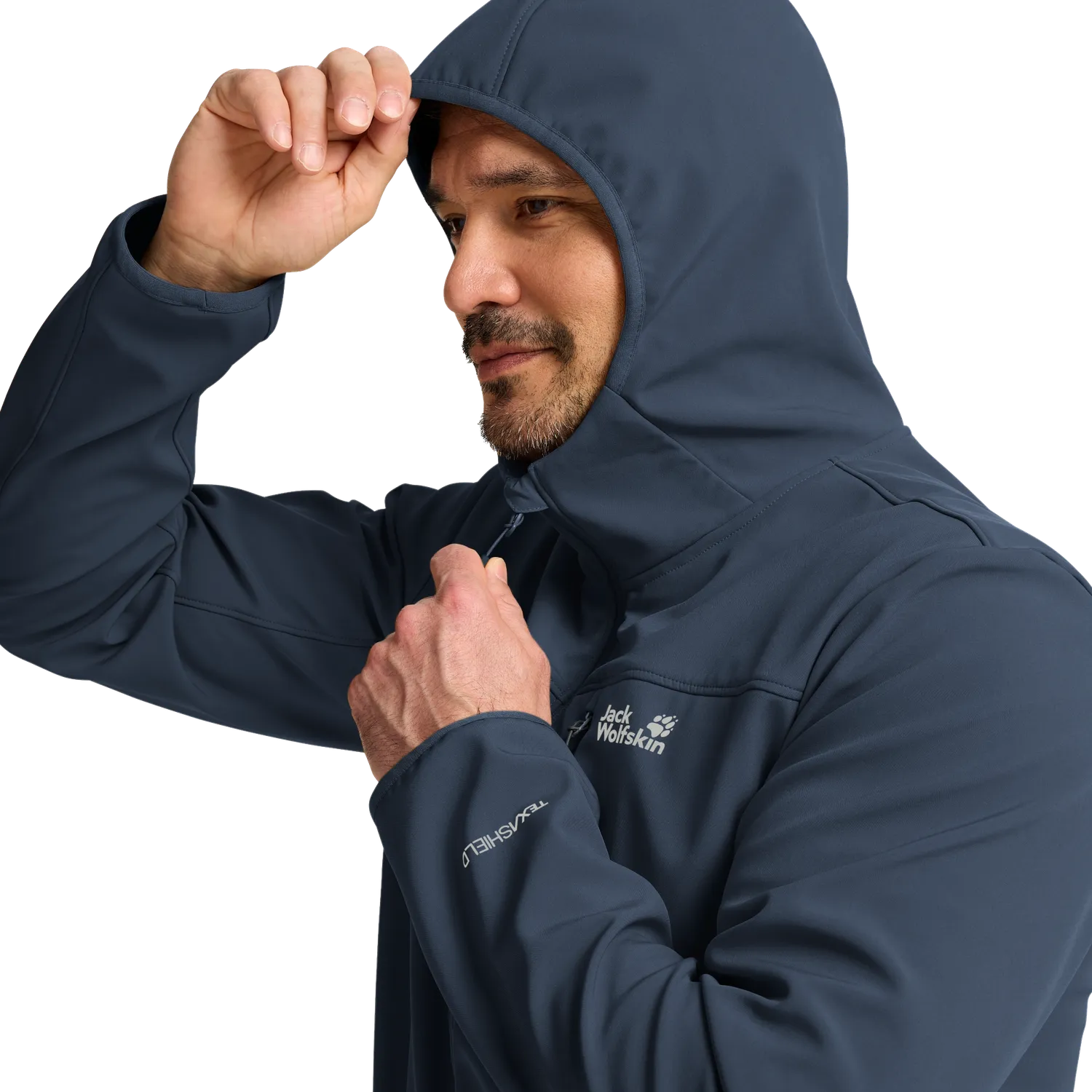 Jack Wolfskin Wild Winds Hooded JKT M coupe-vent homme