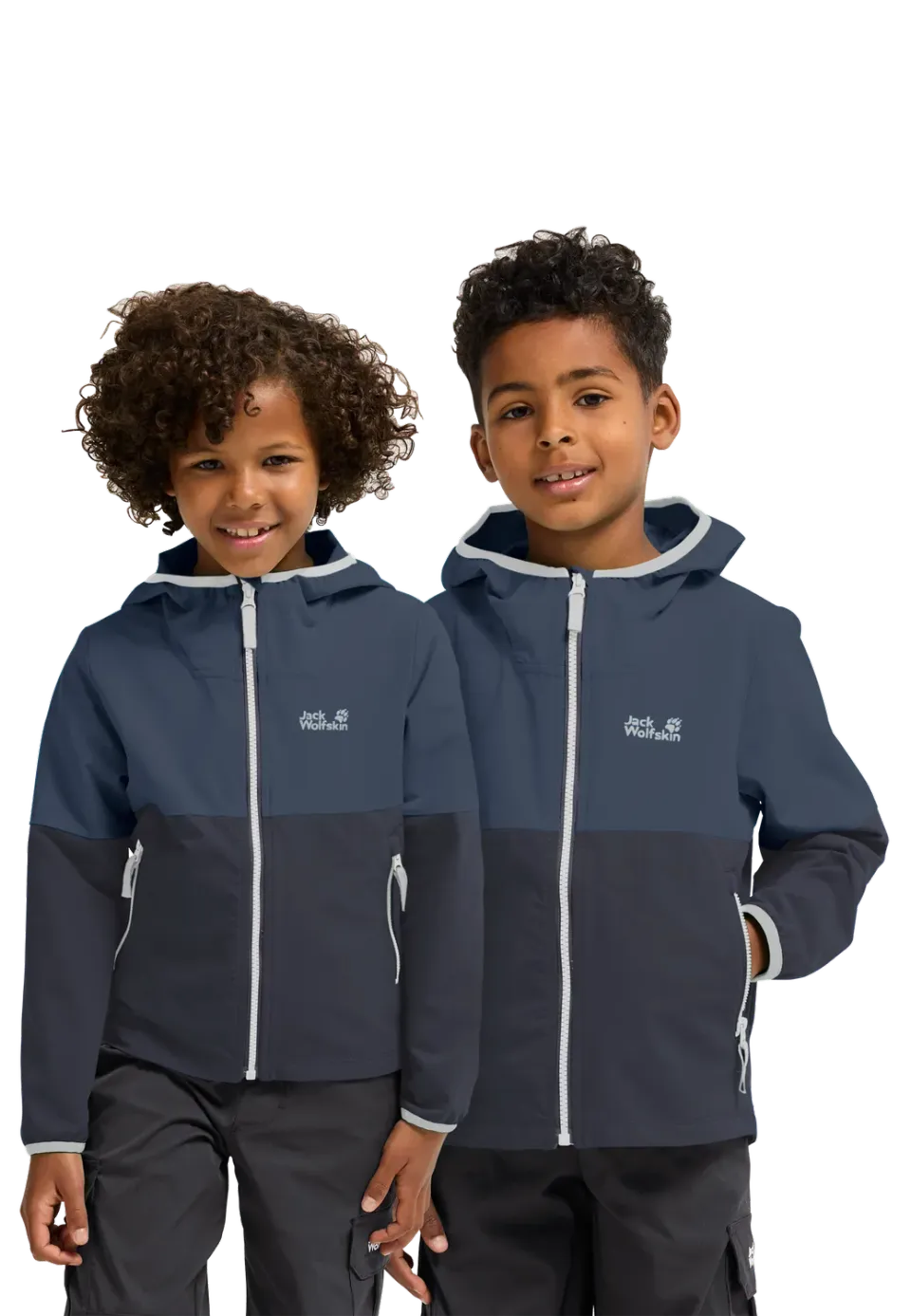 JACK WOLFSKIN SANDBIRD HOODED veste enfant coupe-vent