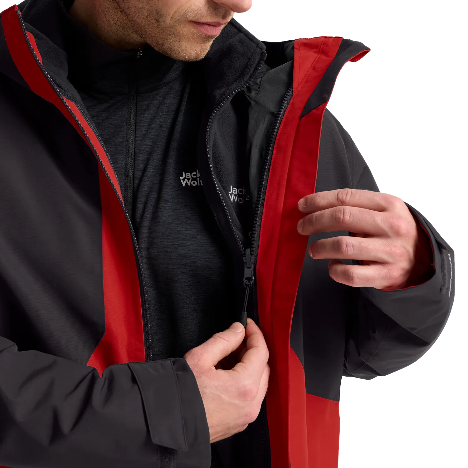 Jack Wolfskin Stonetrail 3in1 JKT M veste 3en1 imperméable