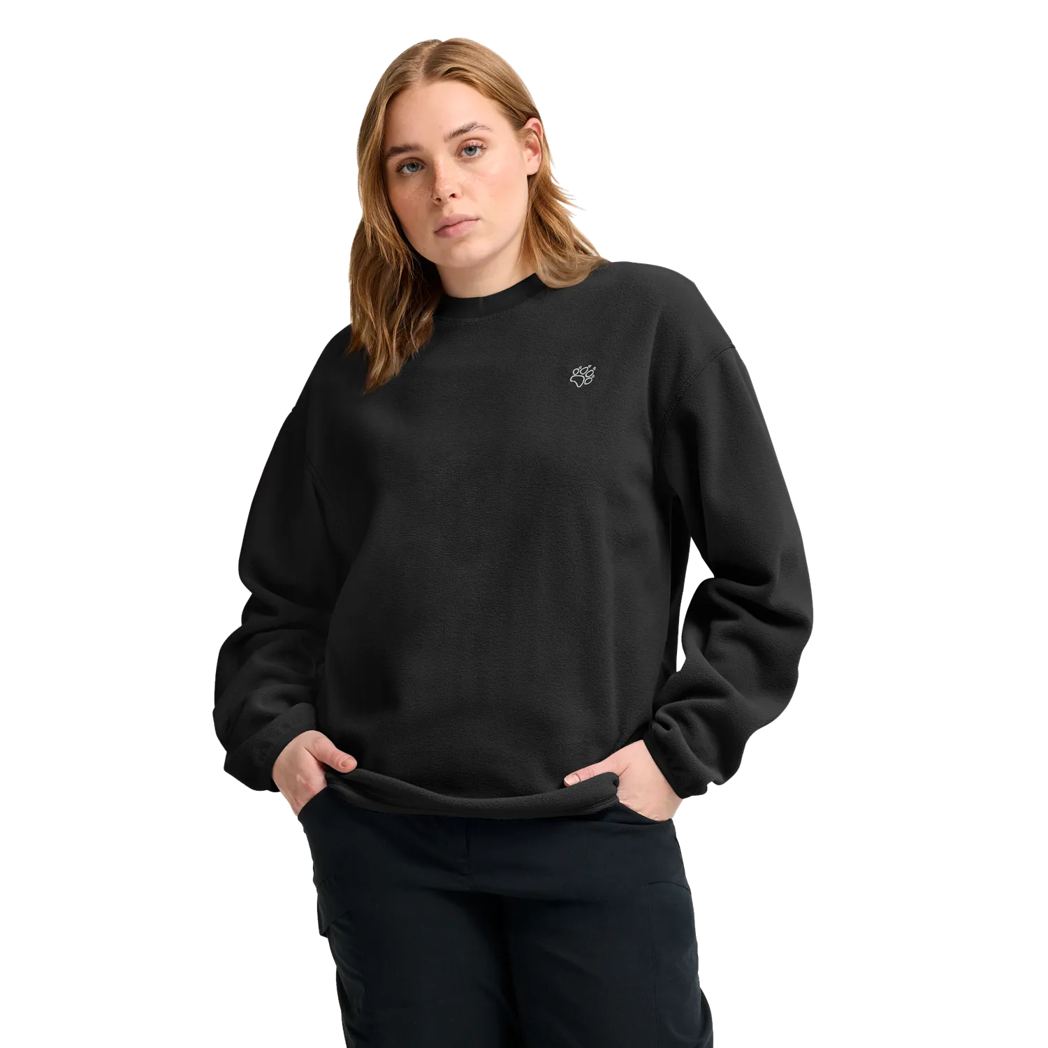 Jack Wolfskin Solace Crewneck sweat polaire unisexe chaud