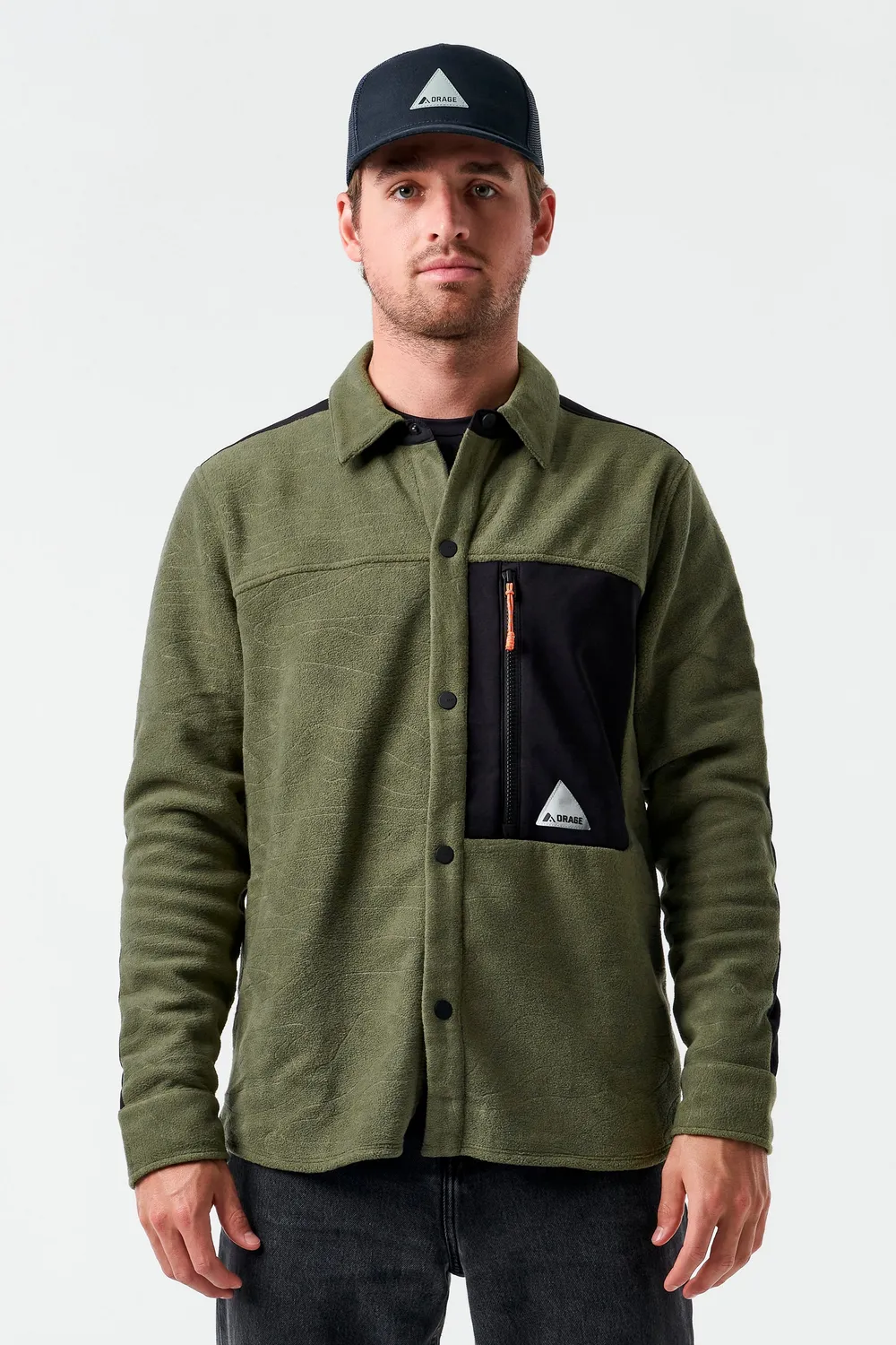 Orage Hunter chemise polaire Dark Leaf chaude