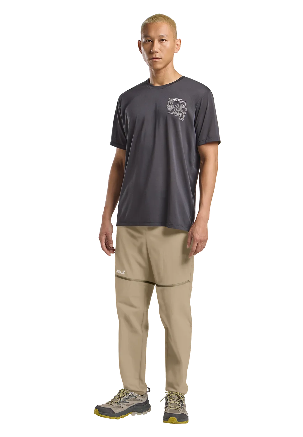 Jack Wolfskin Hikeout Zip Off pantalon homme convertible