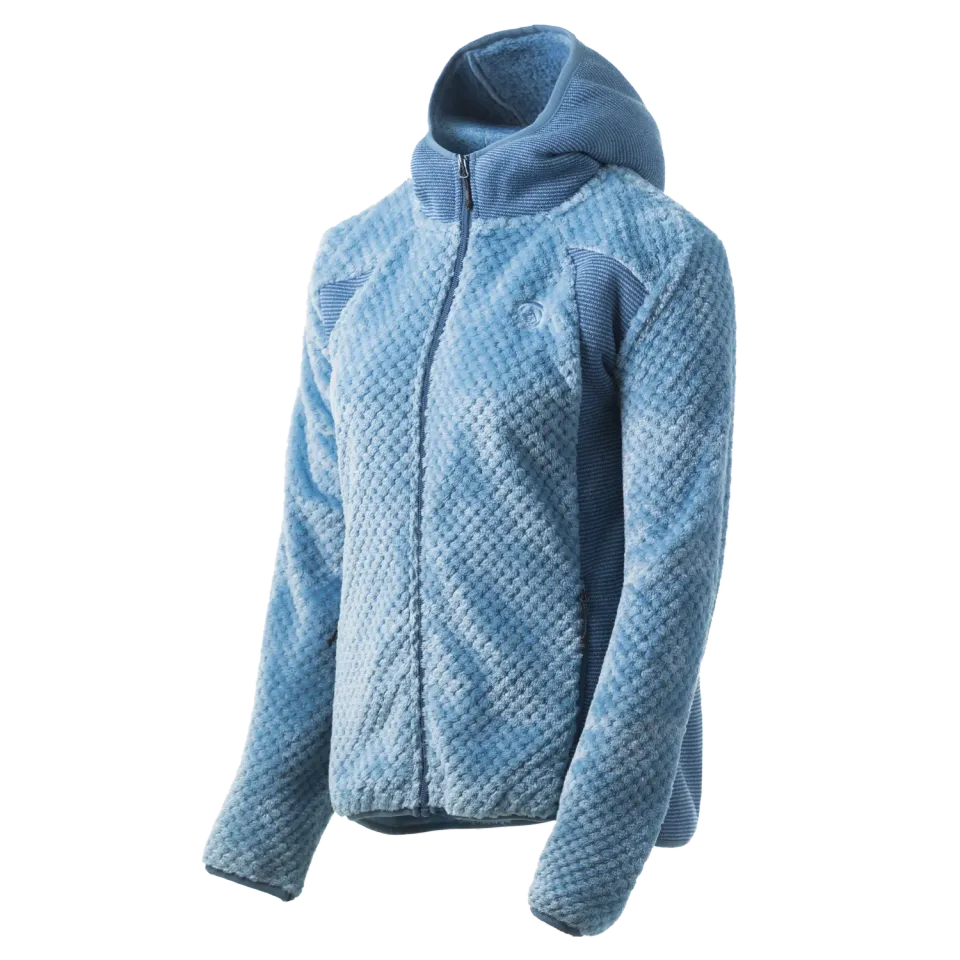 Lhotse Hazel polaire winterblue panneaux stretch