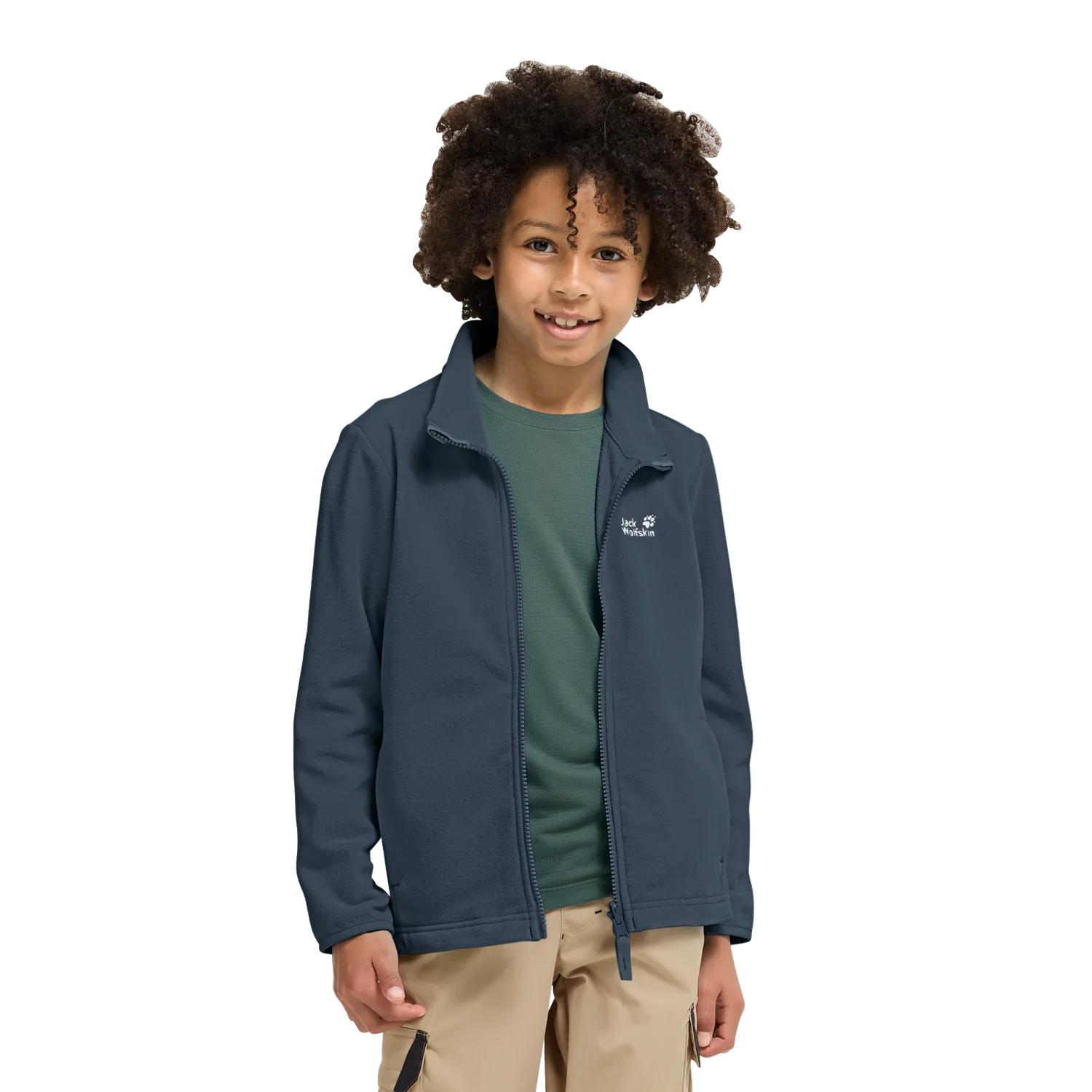 Jack Wolfskin Taunus 100 FZ veste polaire enfant zippée combinable
