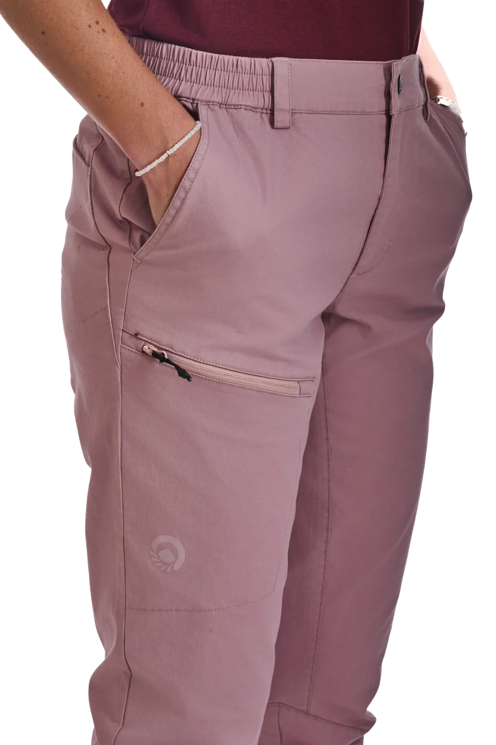 Lhotse Ylva pantalon woodrose 6 poches taille élastique