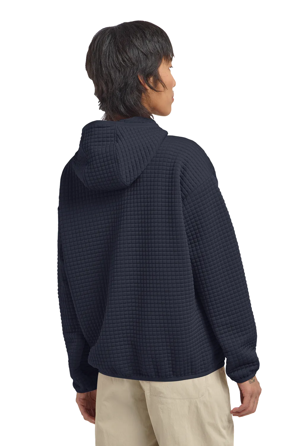 Jack Wolfskin Mogari Hooded FZ W polaire femme gaufrée