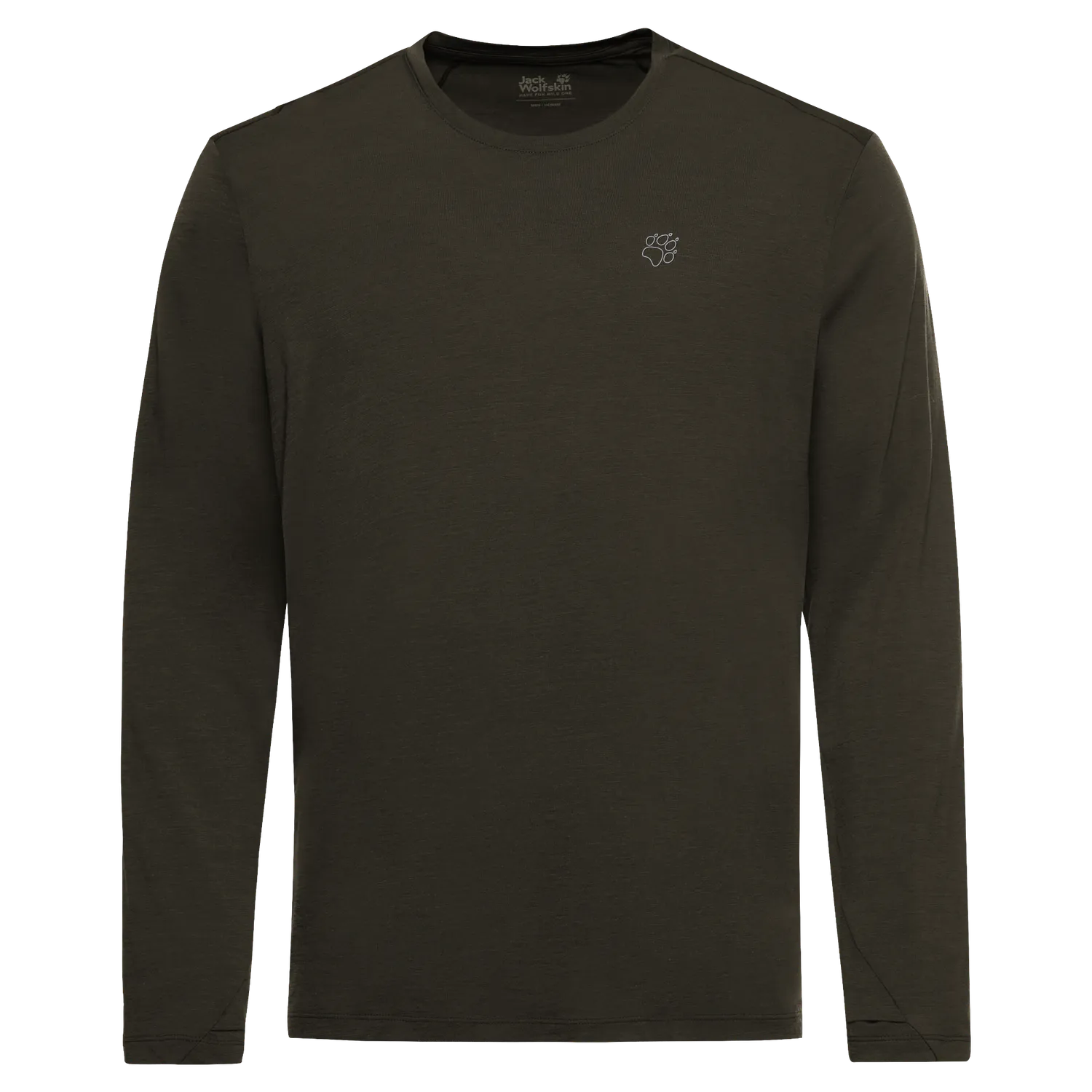 Jack Wolfskin Wool LS M t-shirt laine manches longues