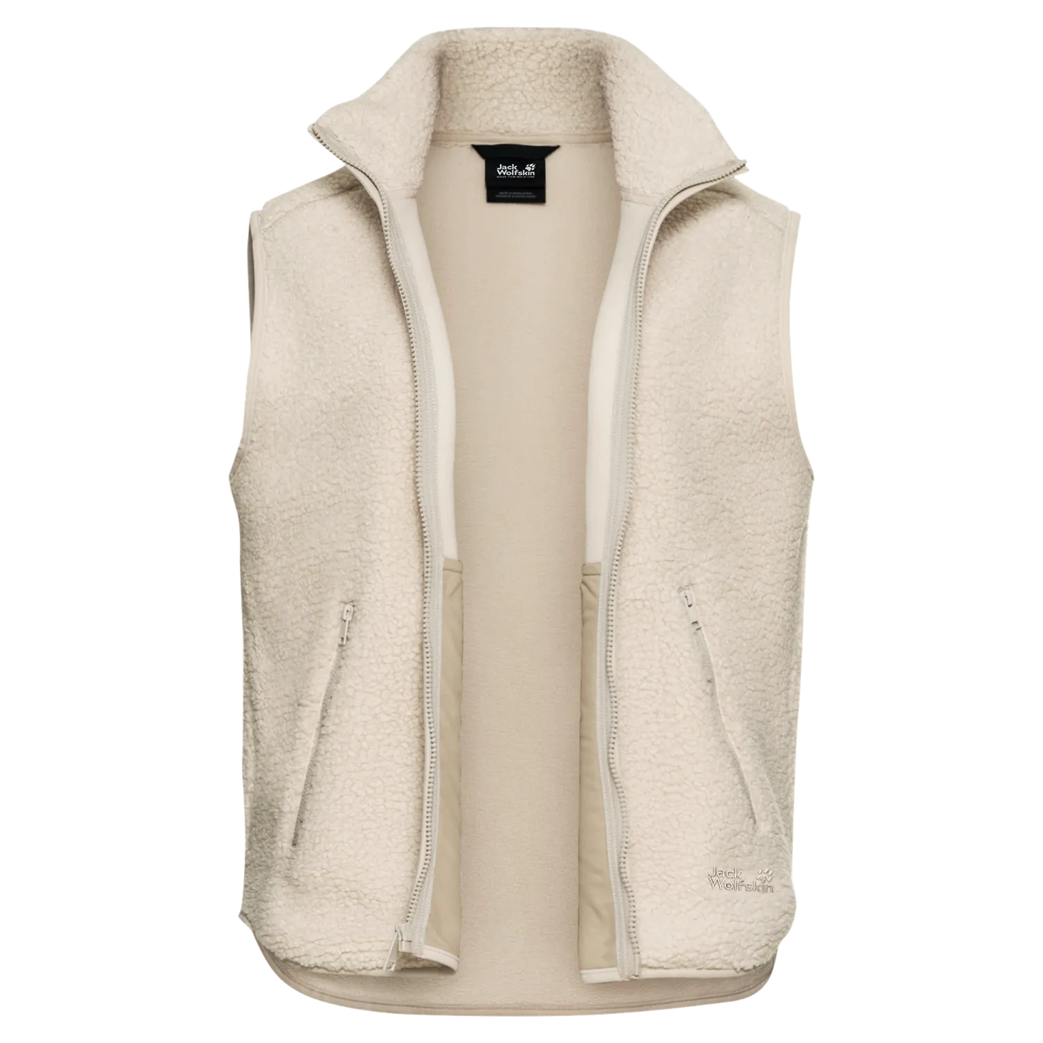 Jack Wolfskin High Curl Vest W gilet polaire femme sherpa