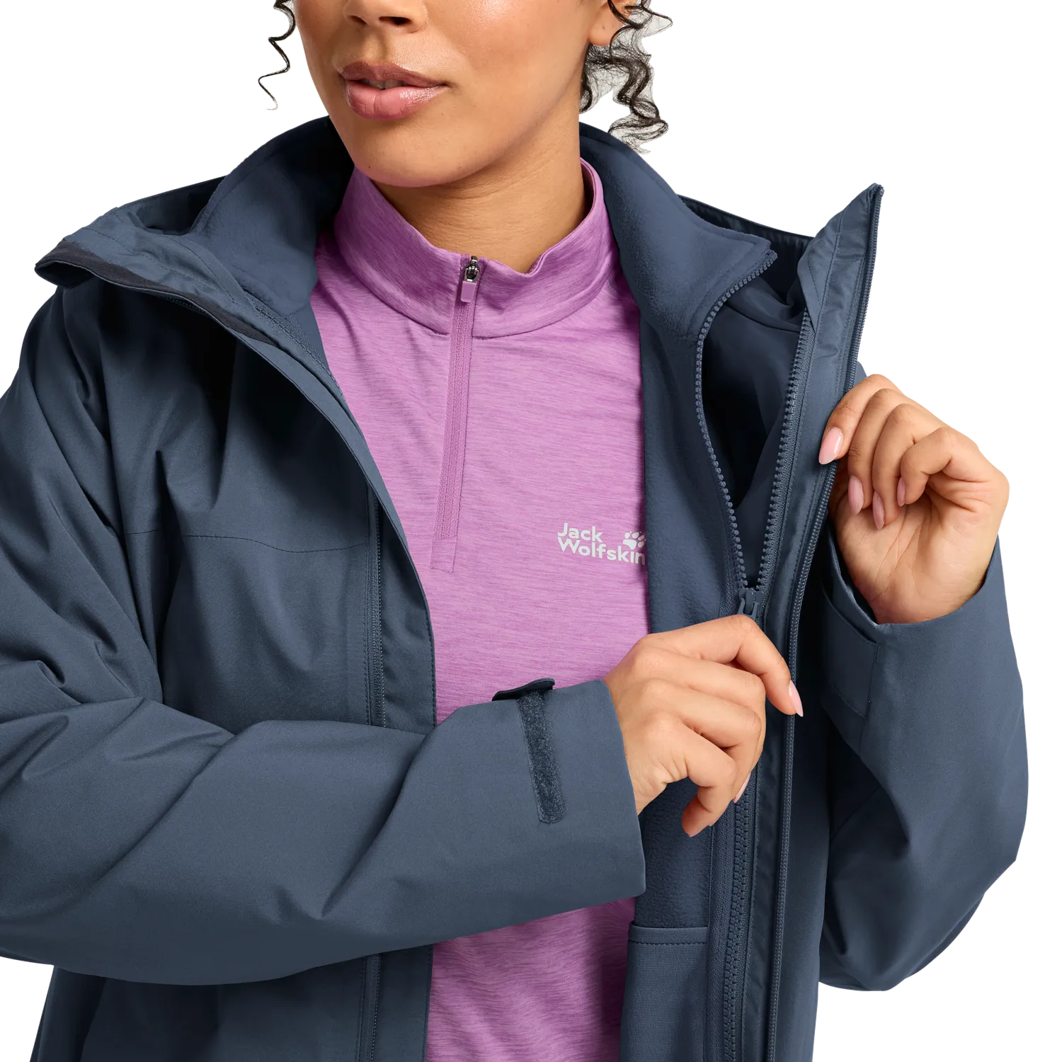 Jack Wolfskin Moonrise 2 3in1 JKT W veste femme 3-en-1
