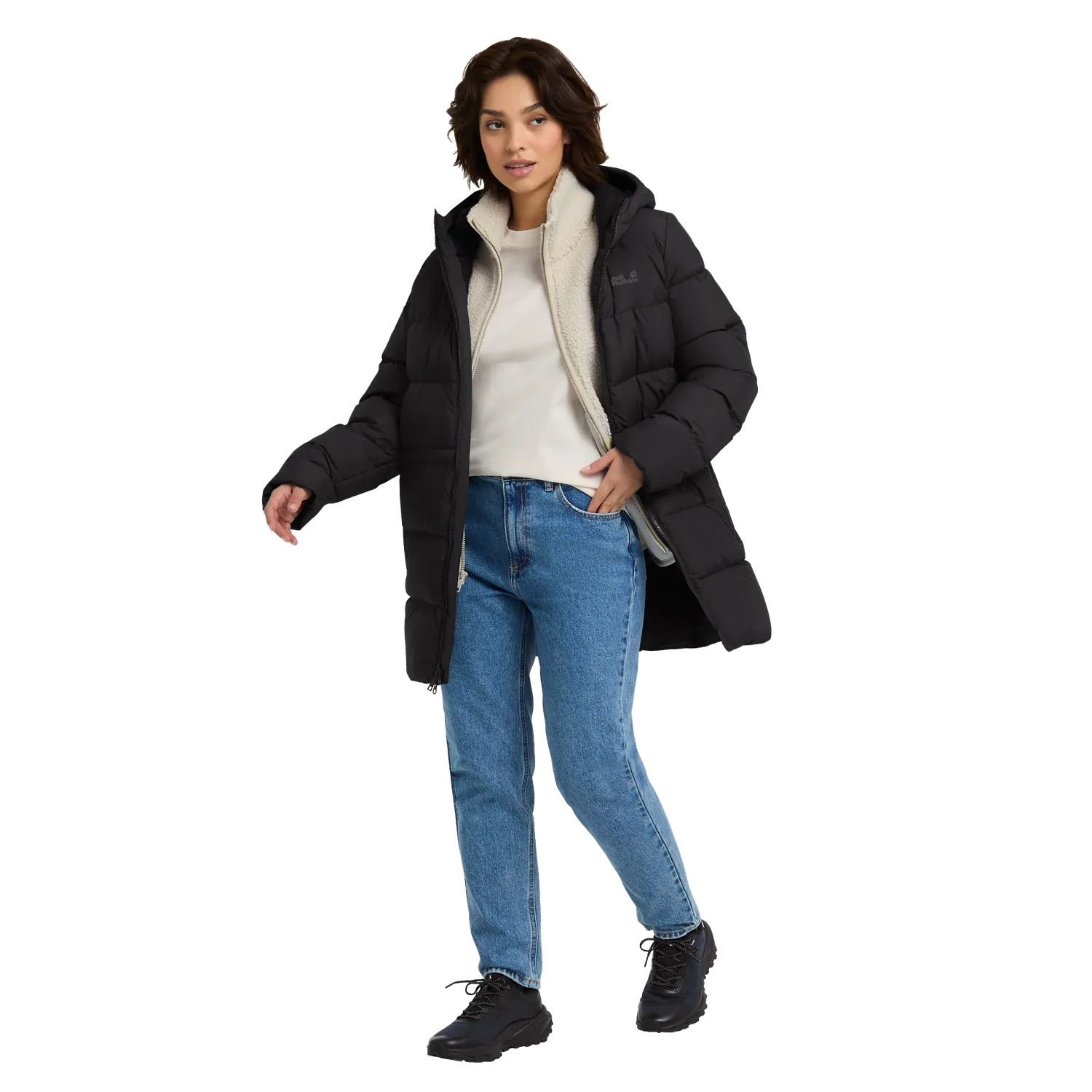 Jack Wolfskin Frozen Palace Long Jkt W doudoune femme longue déperlante