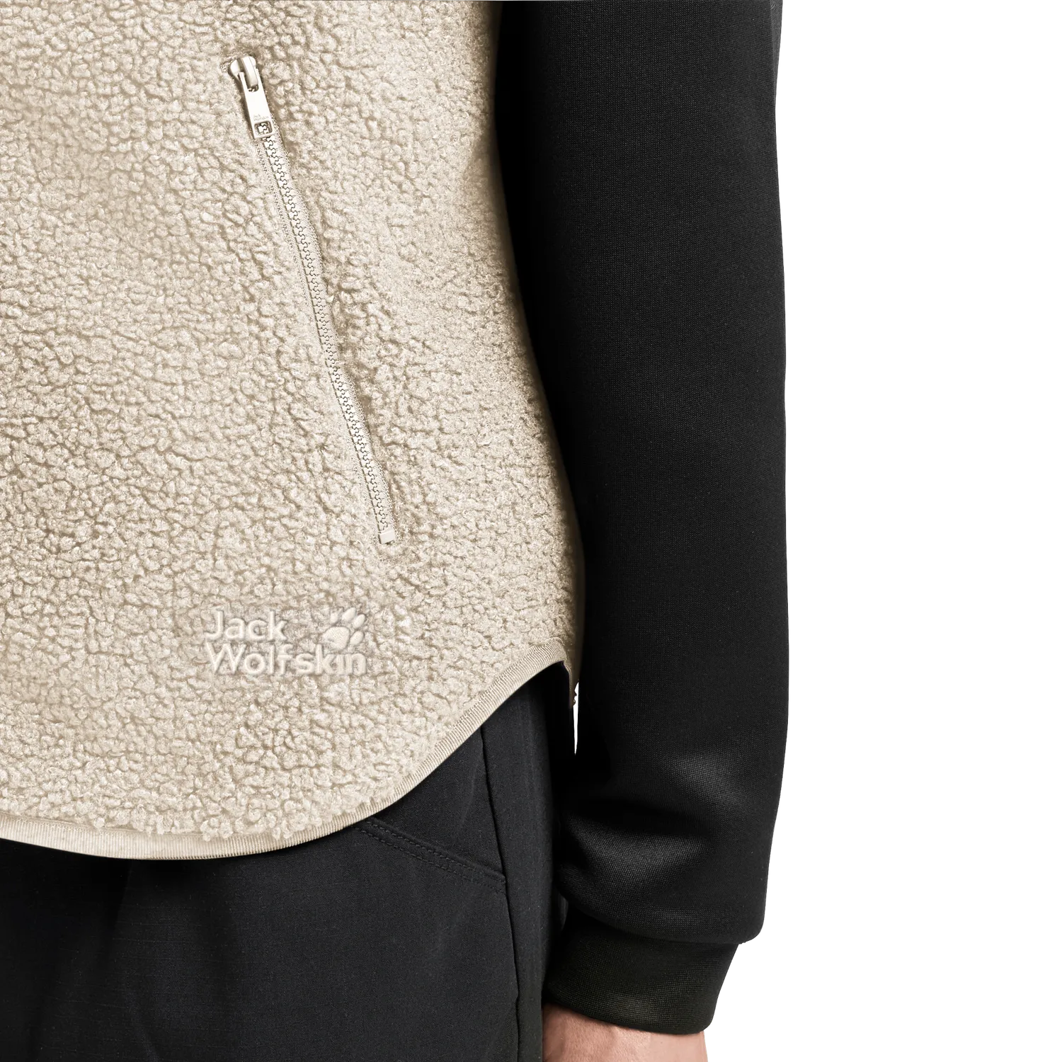 Jack Wolfskin High Curl Vest W gilet polaire femme sherpa