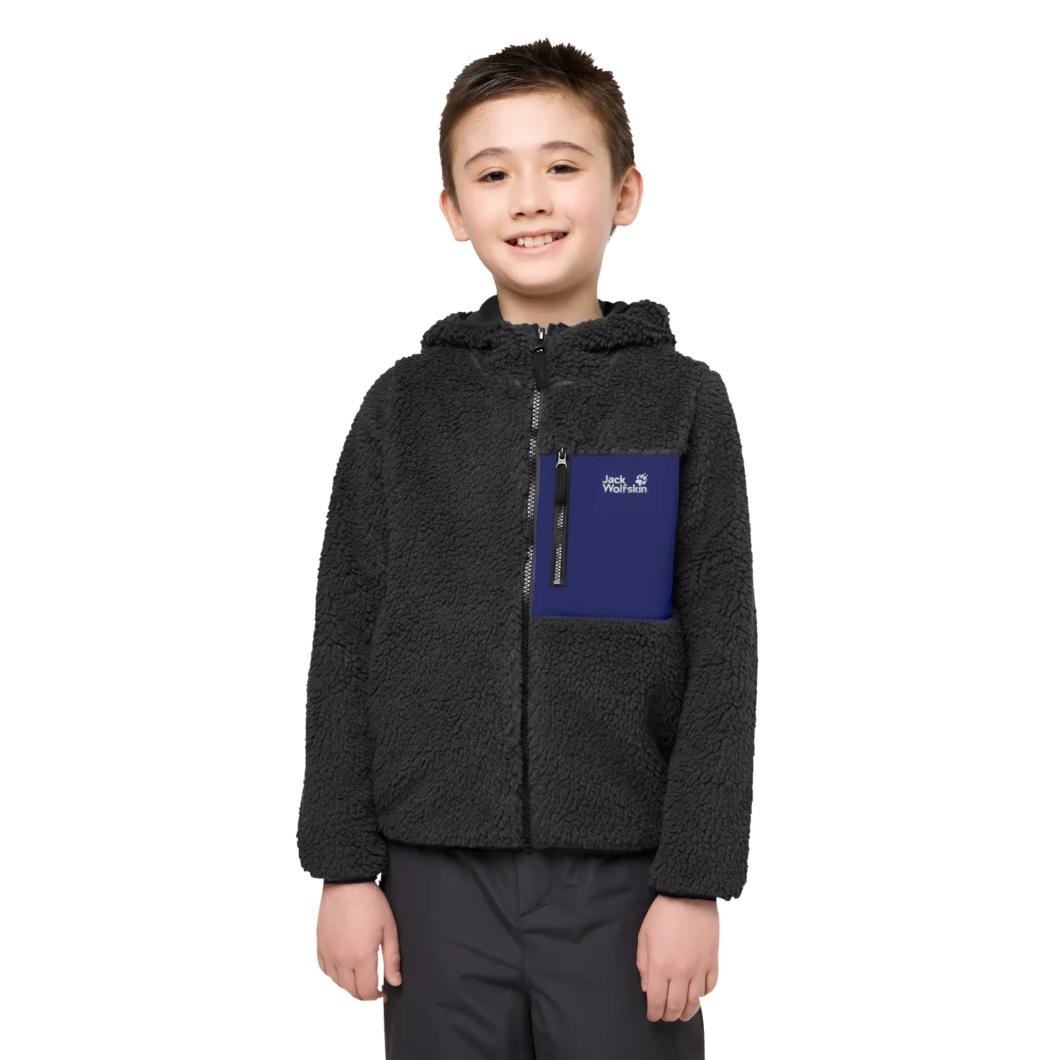 Jack Wolfskin Ice Curl Hood Jacket K veste polaire enfant