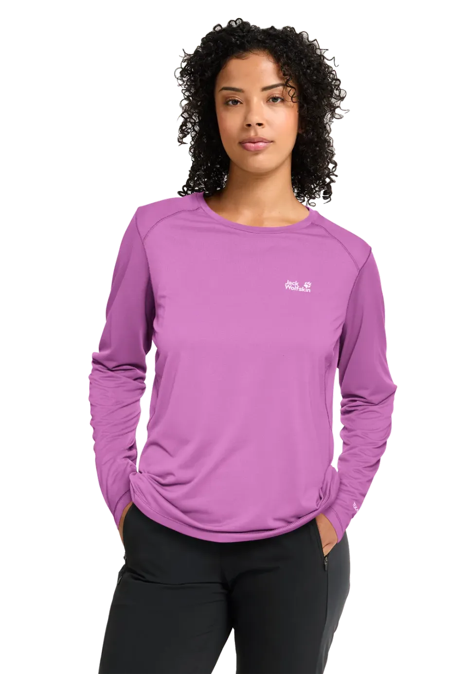 Jack Wolfskin Prelight Suncool LS W t-shirt femme anti-UV