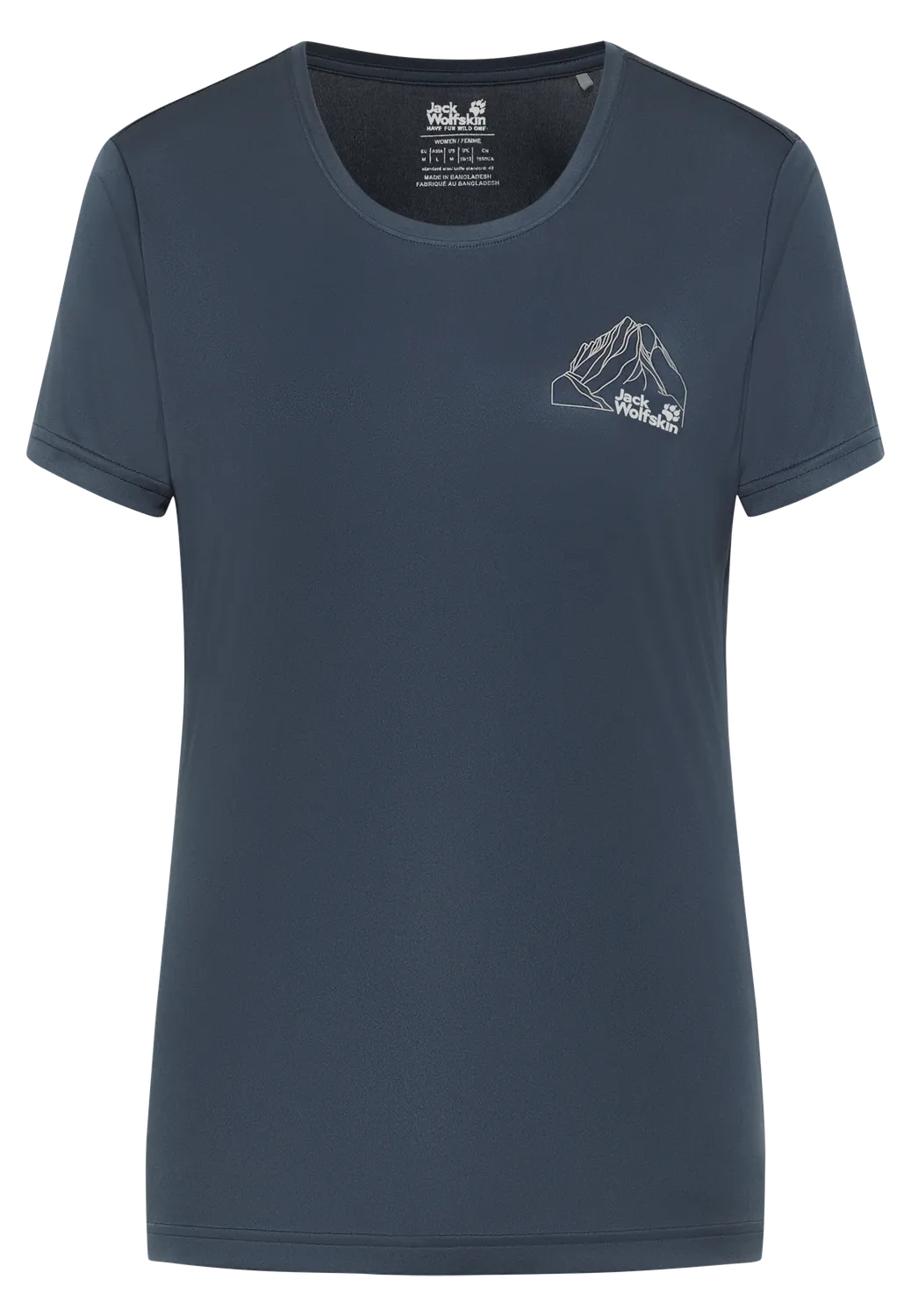 Jack Wolfskin Peak Graphic T t-shirt femme respirant