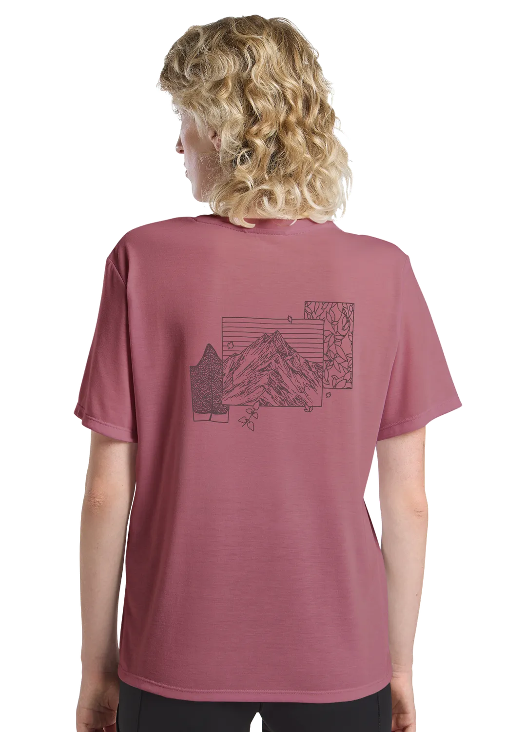 Jack Wolfskin Vonnan Graphic T T-shirt femme anti-odeurs