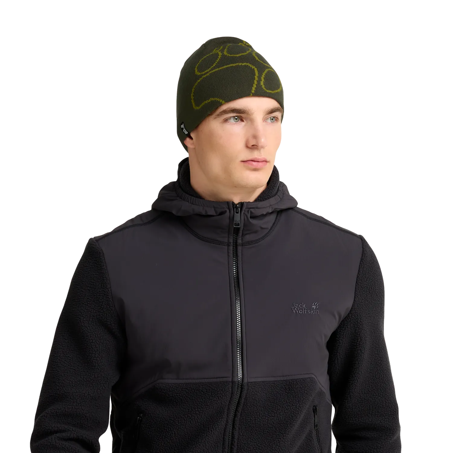 Jack Wolfskin Paw Beanie bonnet chaud unisexe