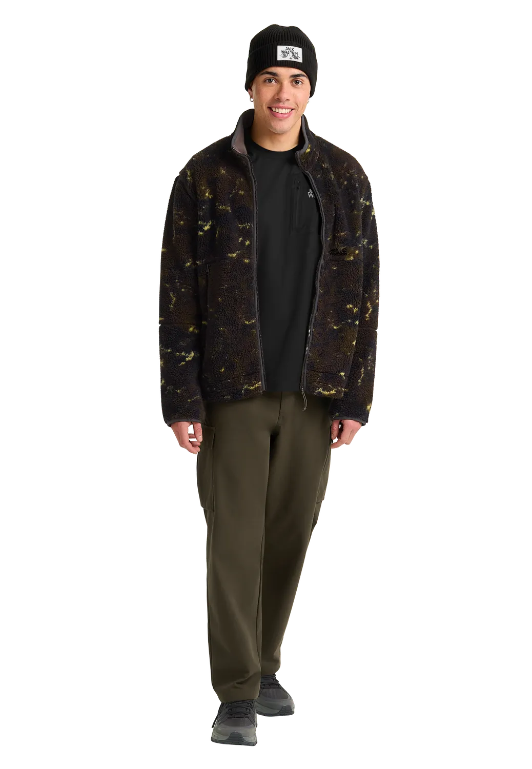 Jack Wolfskin Prelight Trail Crew M sweat M polaire respirant