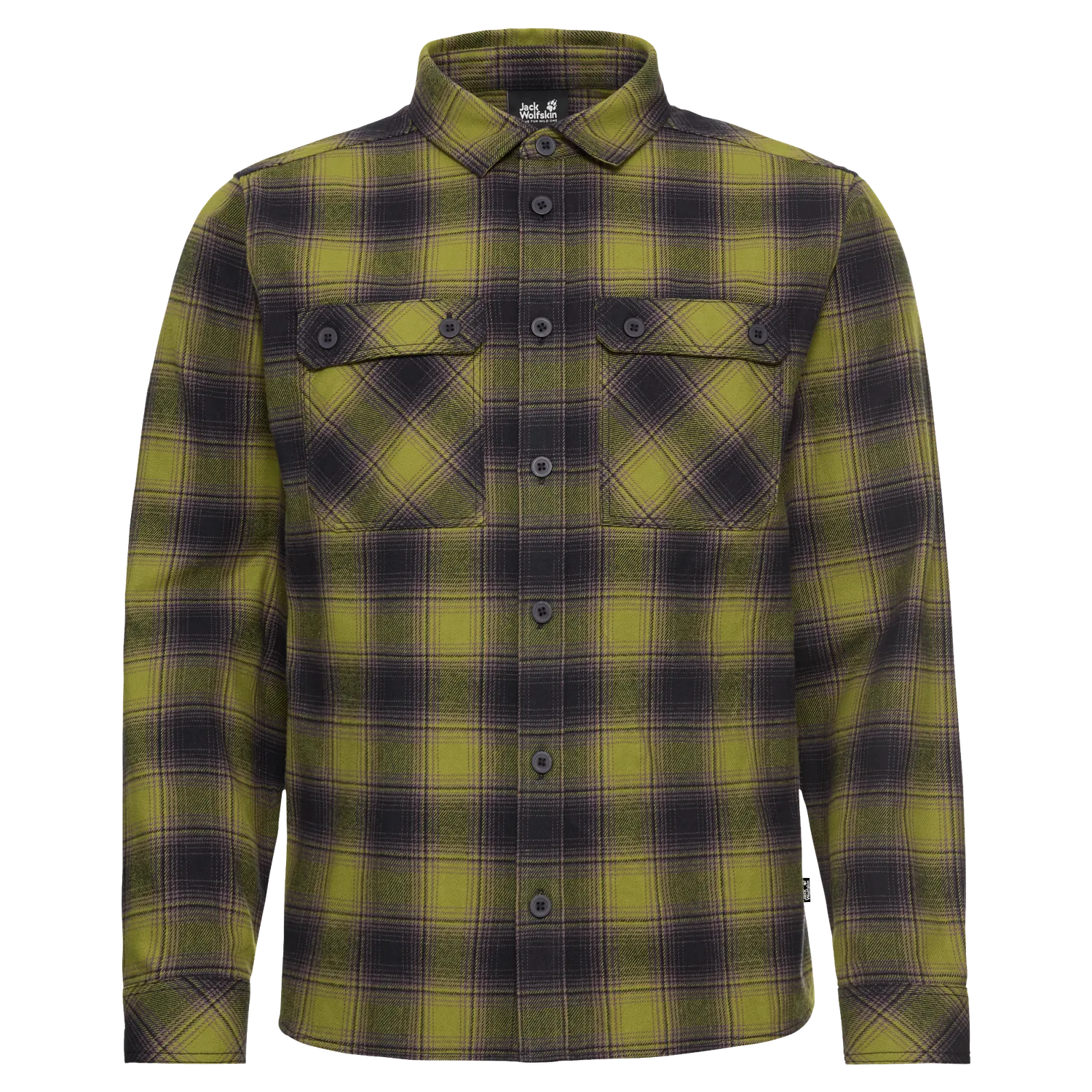 Jack Wolfskin Baja Flannel Shirt M chemise homme carreaux