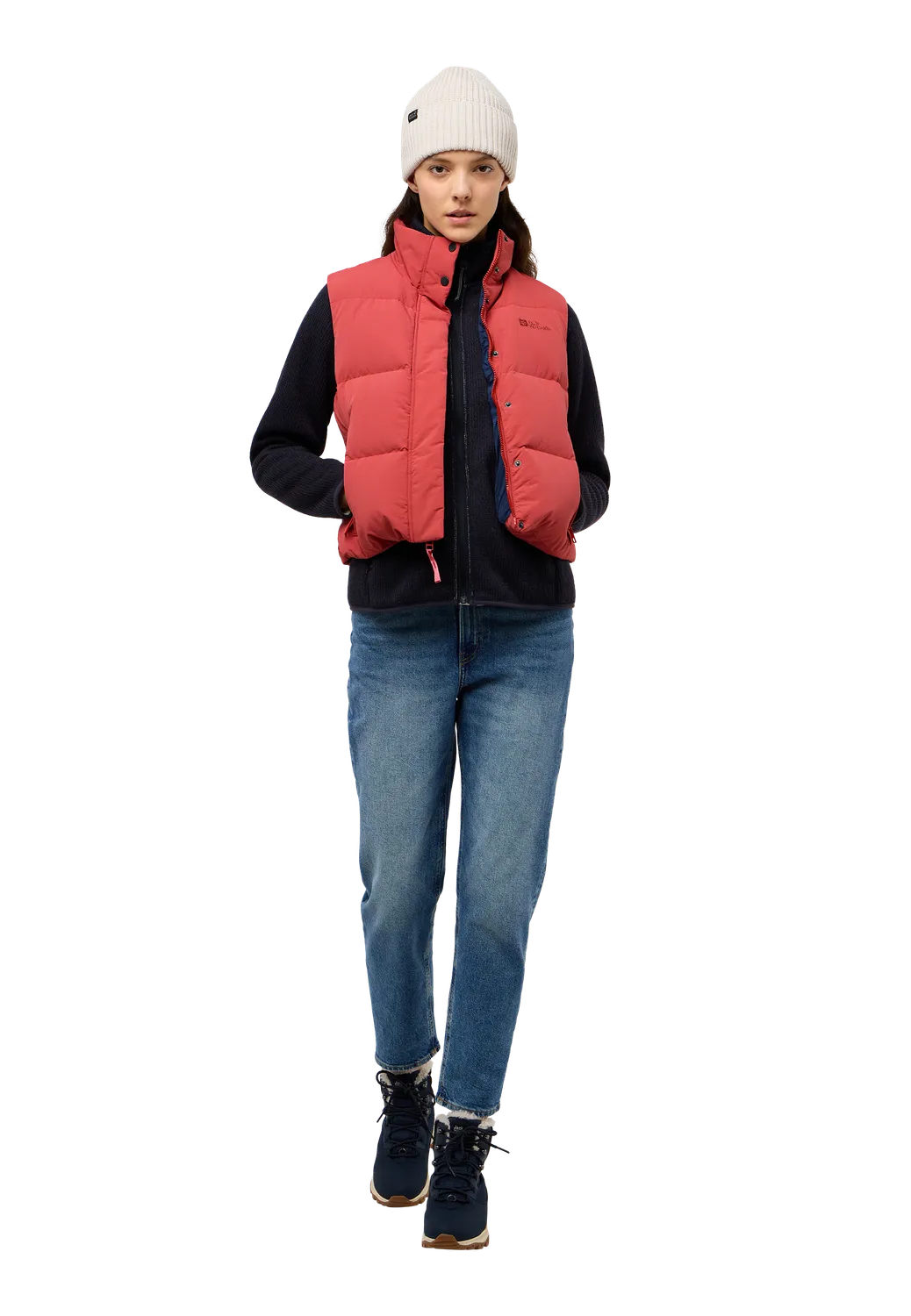 Jack Wolfskin Nordlicht Vest W gilet femme duvet coupe-vent