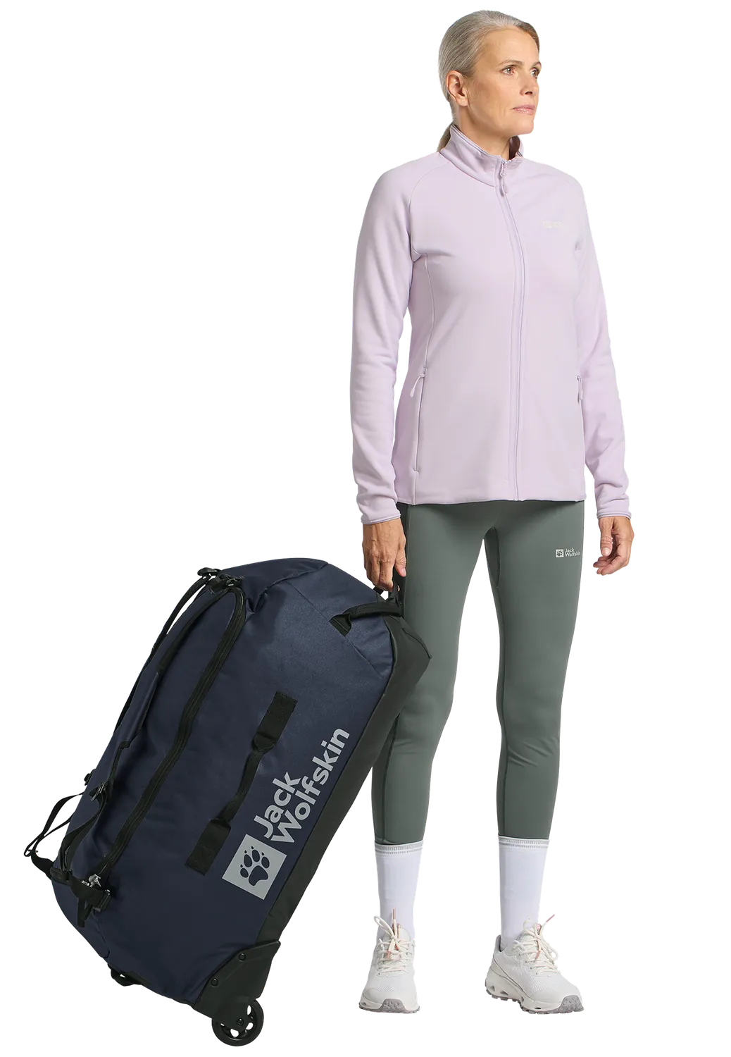 Jack Wolfskin All-In Duffle Wheeler 90 sac voyage roulettes 90L