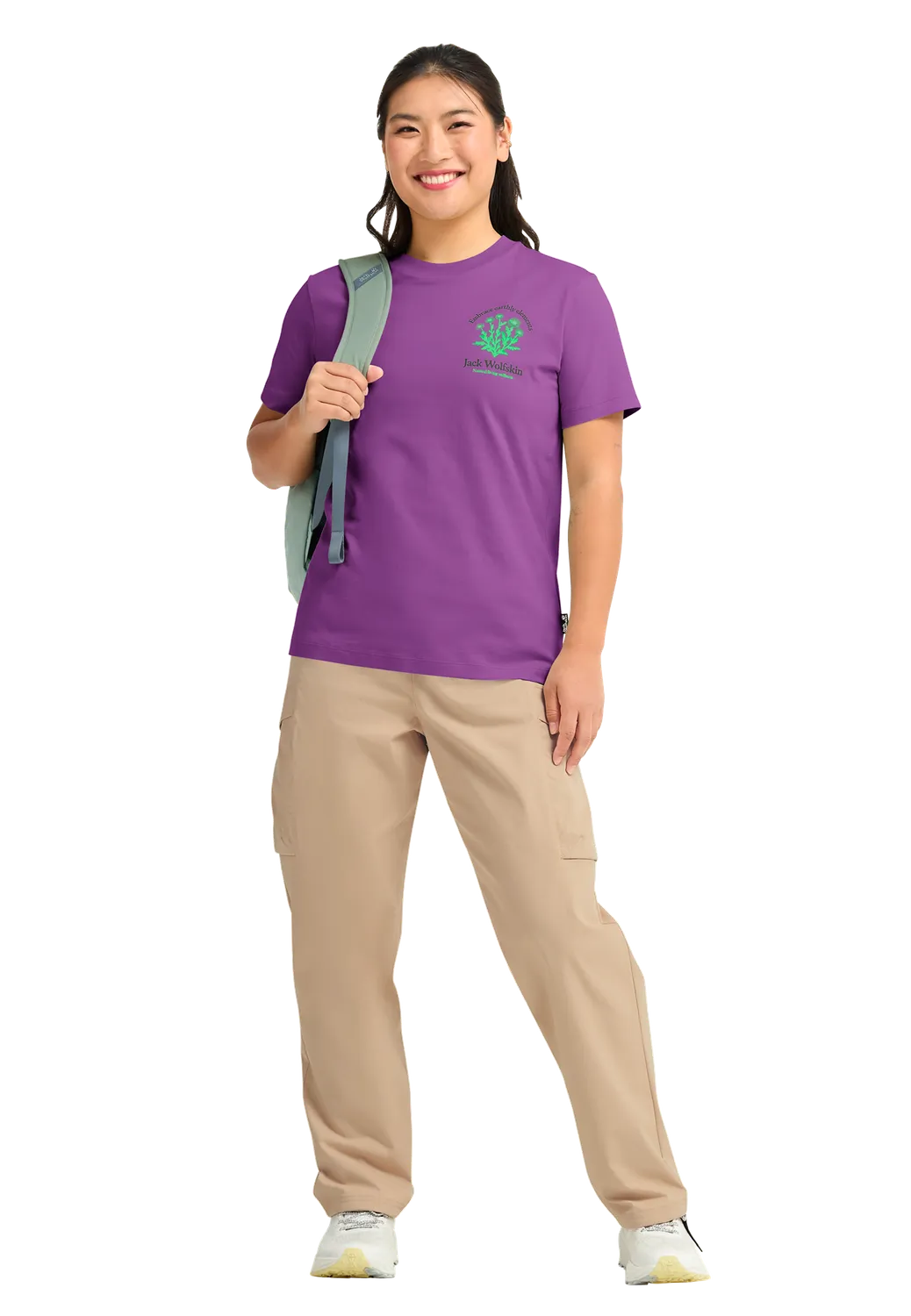 Jack Wolfskin Carefree T W t-shirt femme coton