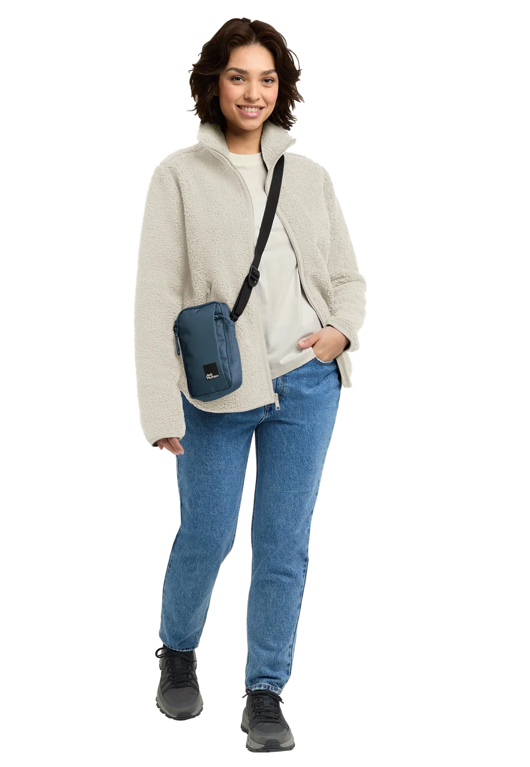 Jack Wolfskin High Curl JKT W veste polaire femme sherpa