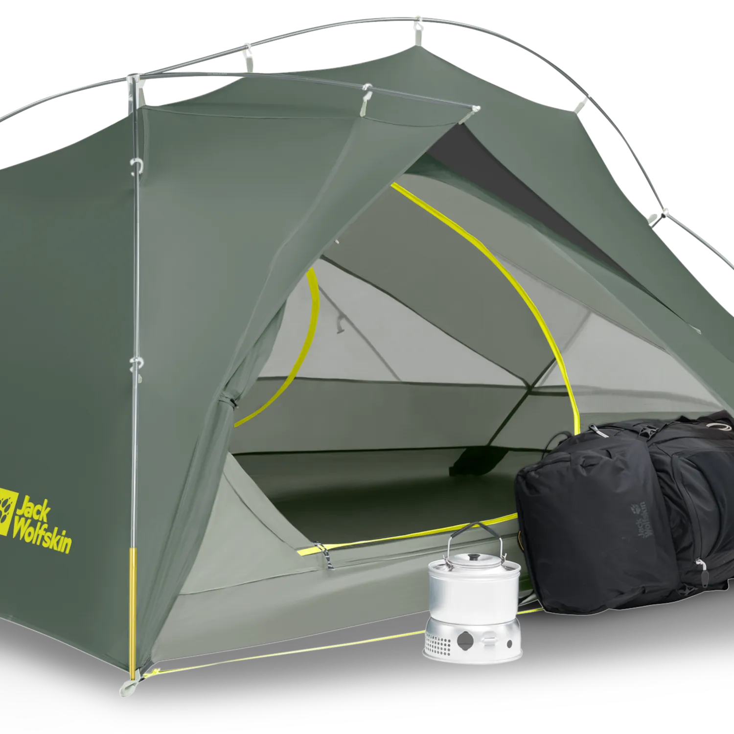 Jack Wolfskin Stratos Lite III tente 3 places ultra-légère