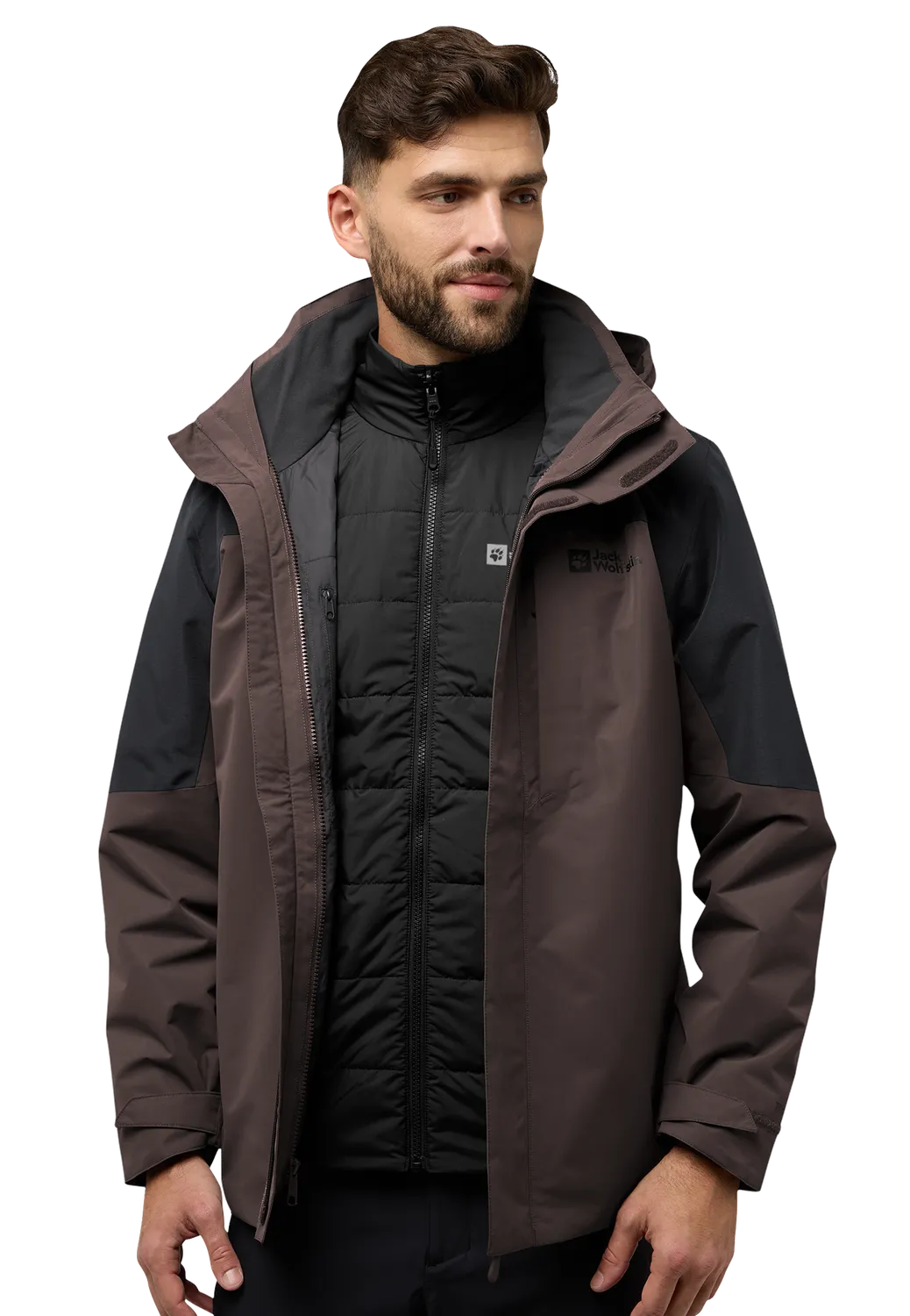 JACK WOLFSKIN ROMBERG 3IN1 JKT M veste 3-en-1 imperméable