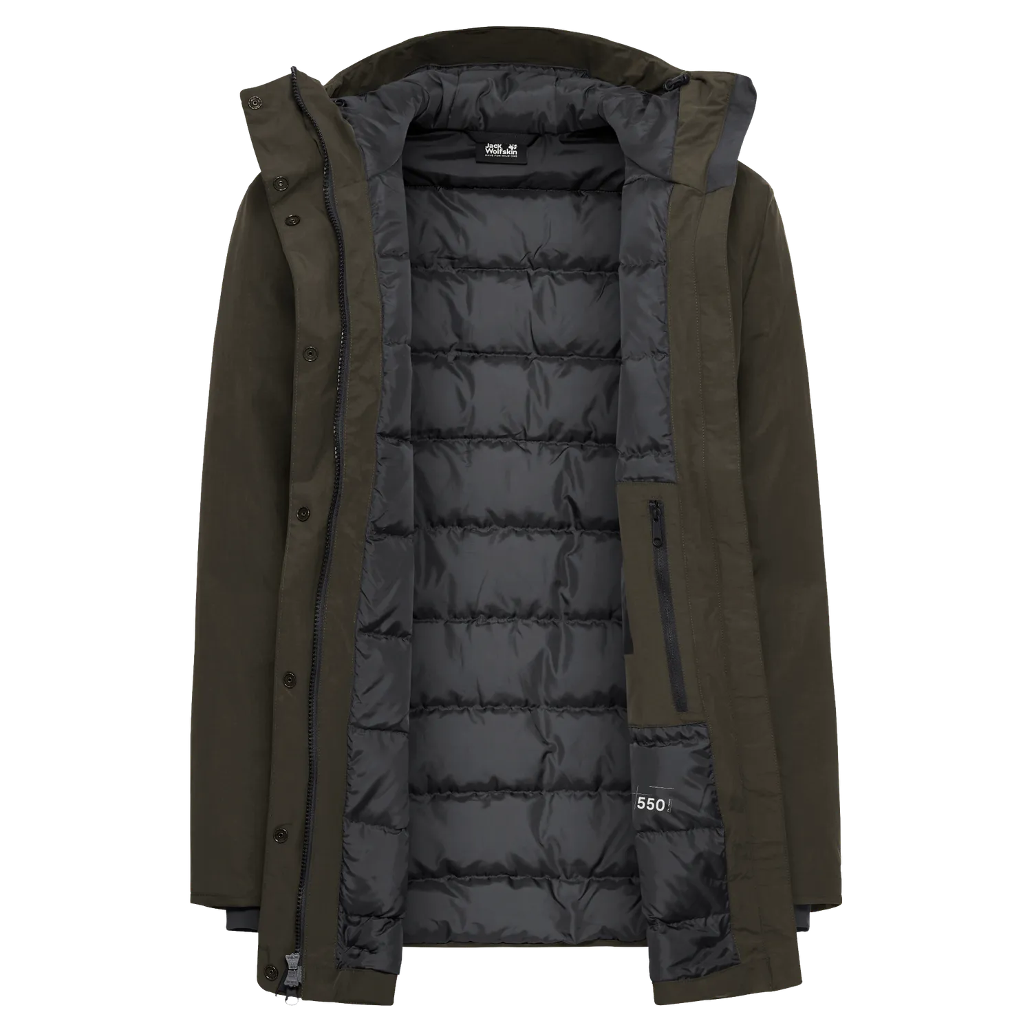 Jack Wolfskin Fiora Bay Long Jkt W doudoune femme longue