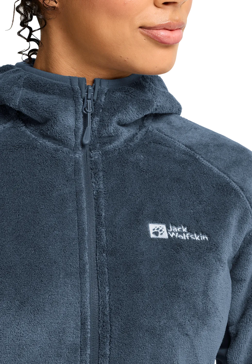 Jack Wolfskin Rotwand Hooded FZ W polaire femme capuche