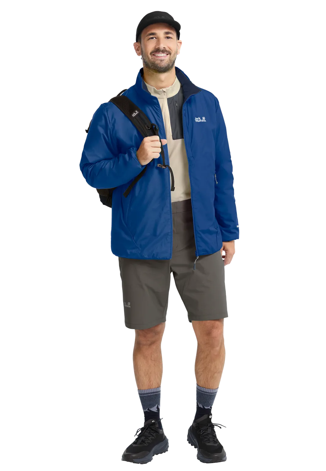 Jack Wolfskin Trail Light Ins 2in1 Jkt veste homme réversible