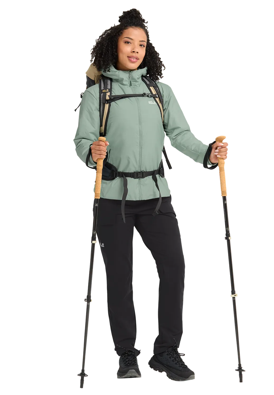 Jack Wolfskin Trail Light Hybrid JKT W veste femme coupe-vent