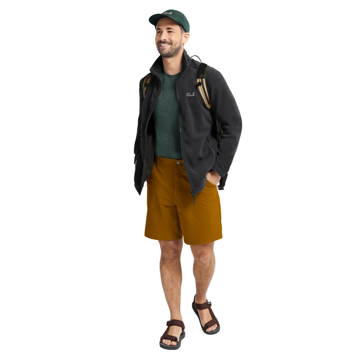 Jack Wolfskin Wild Rebel 200 FZ M polaire homme chaude Polartec