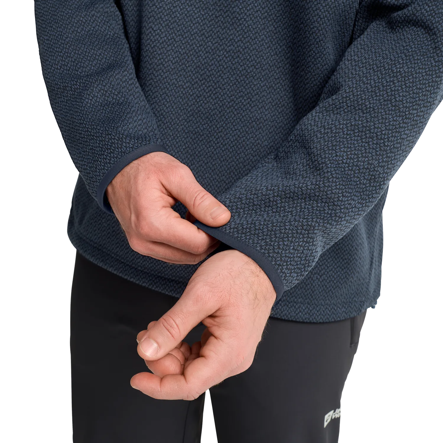 Jack Wolfskin Pinetrail HZ M pull polaire homme M demi-zip