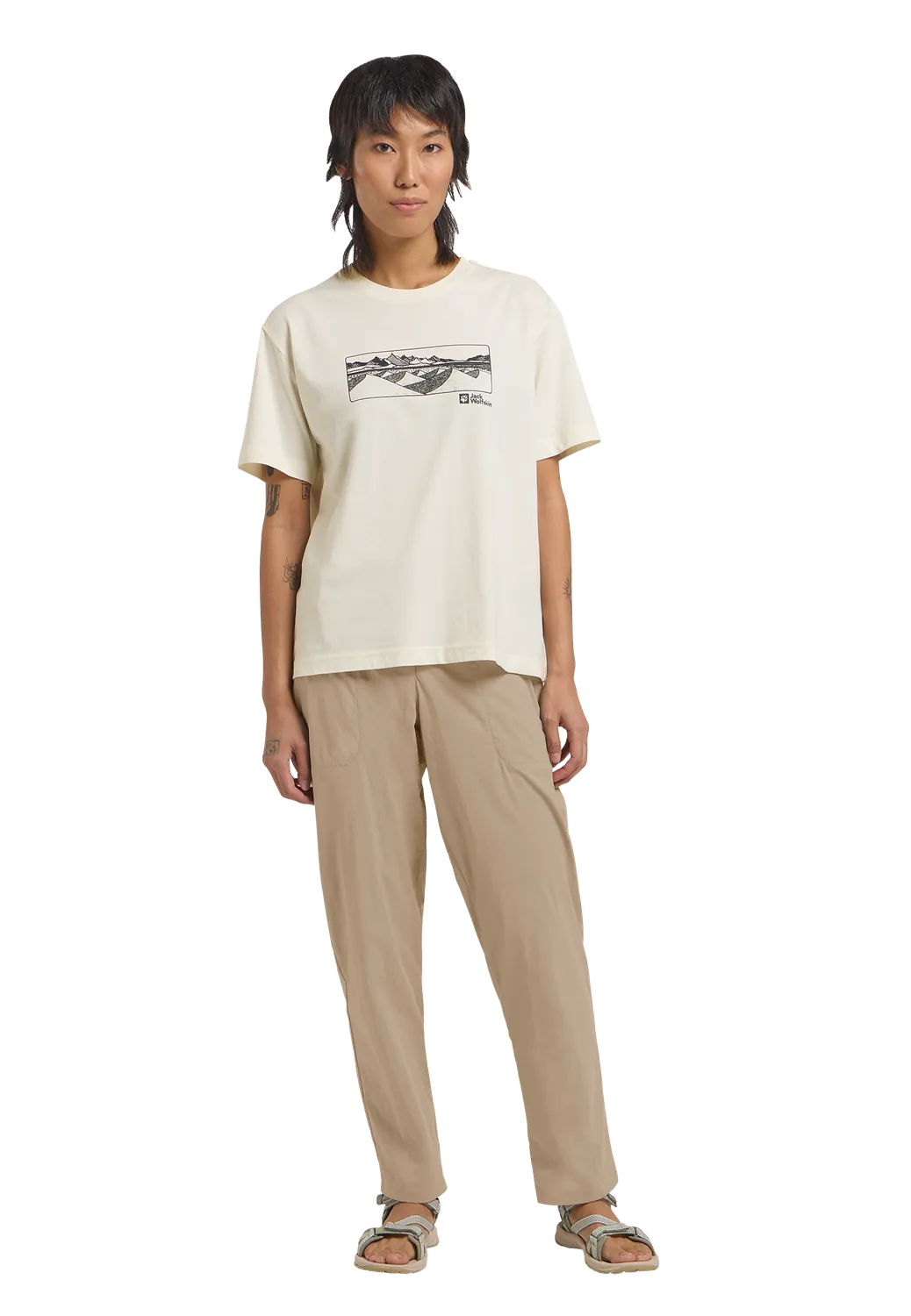 Jack Wolfskin Desert Pants pantalon femme 7/8 léger