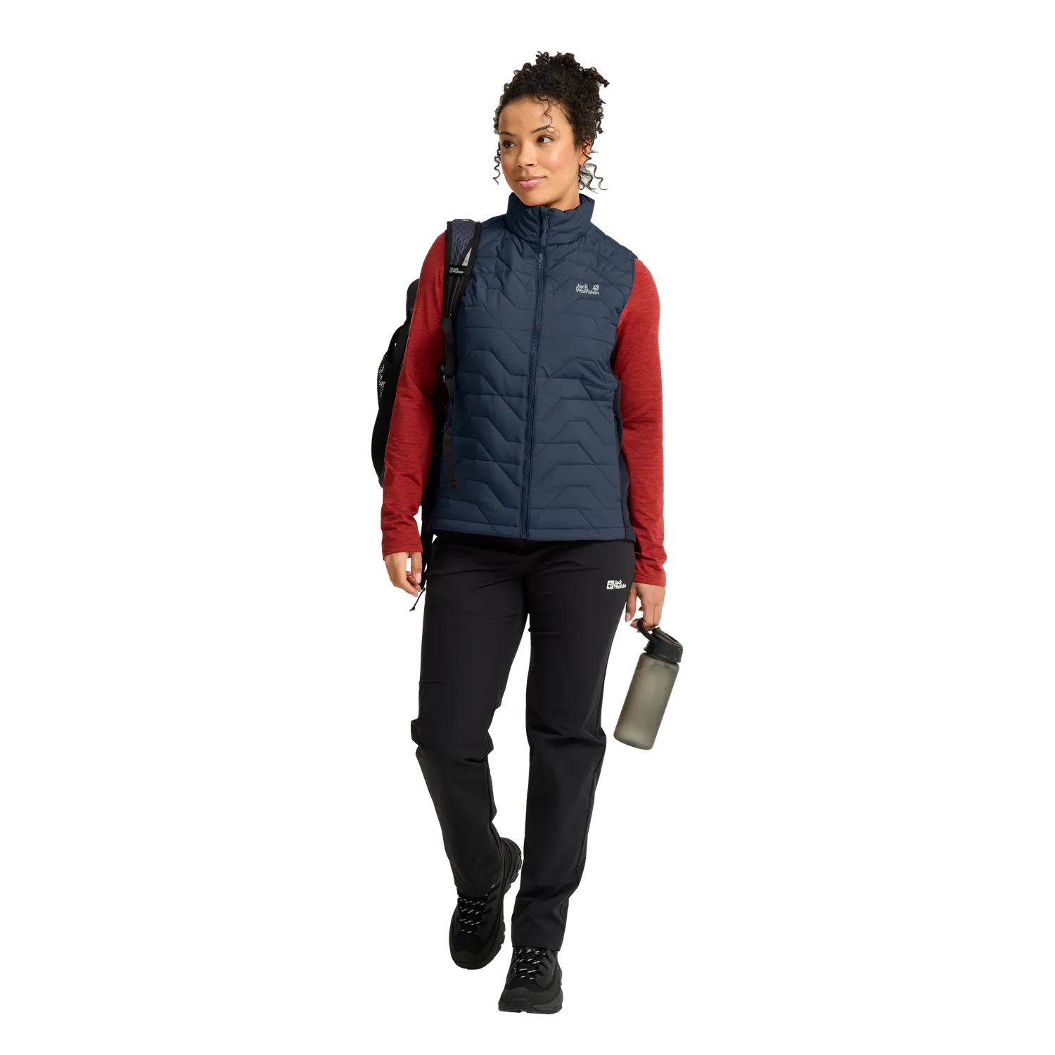 Jack Wolfskin Flextrek Ins Vest W gilet isolant femme coupe-vent