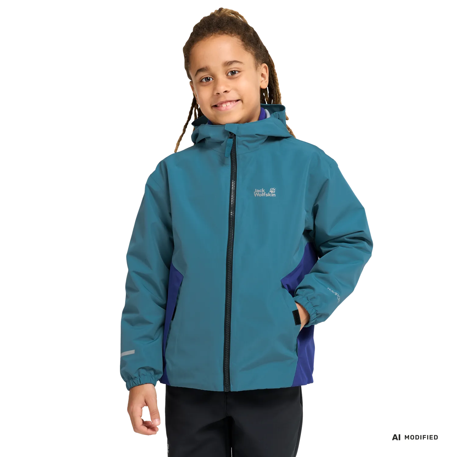Jack Wolfskin Iceland 3in1 Jkt K veste enfant imperméable