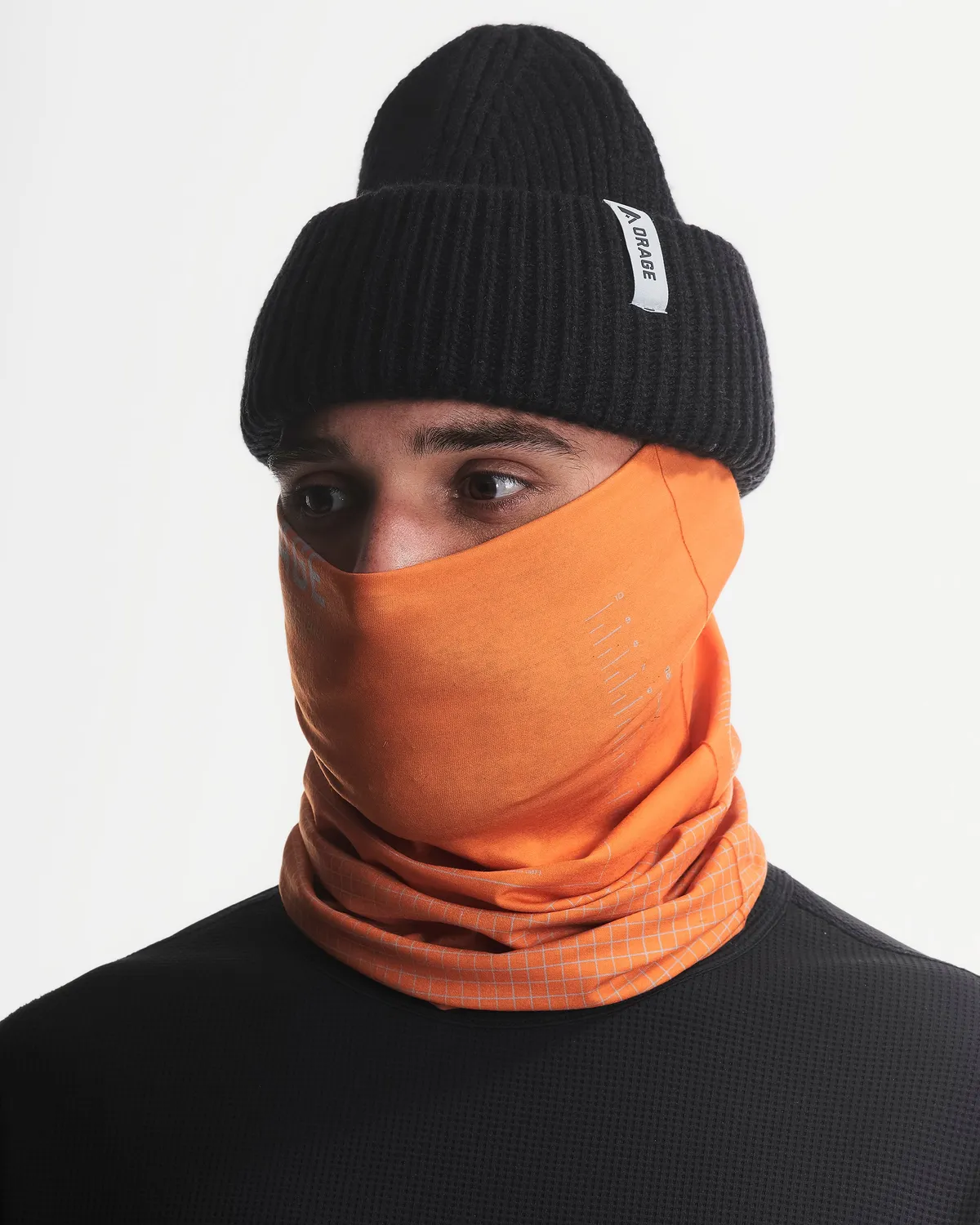 Orage Slash R50909 tour de cou noir stretch