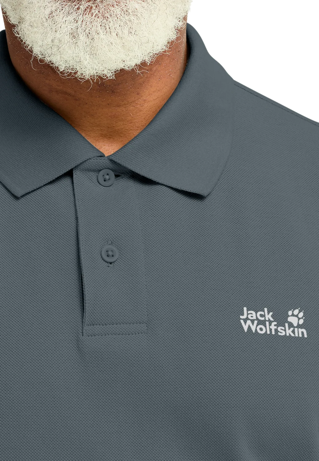 Jack Wolfskin Essential Polo M polo homme coton
